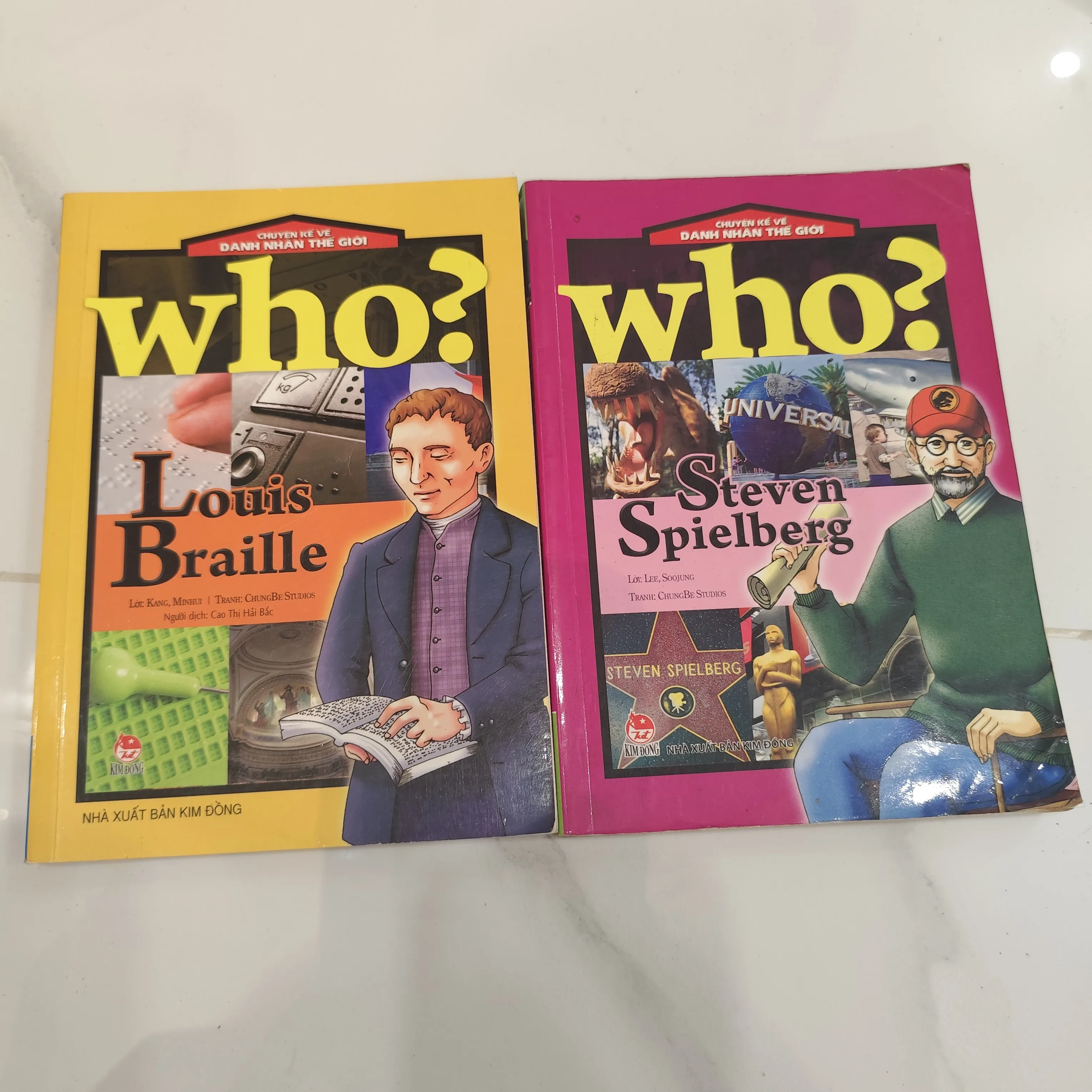 Combo 2 cuốn Who? by  - Sách Book Cover - Ngọc Hiển Books