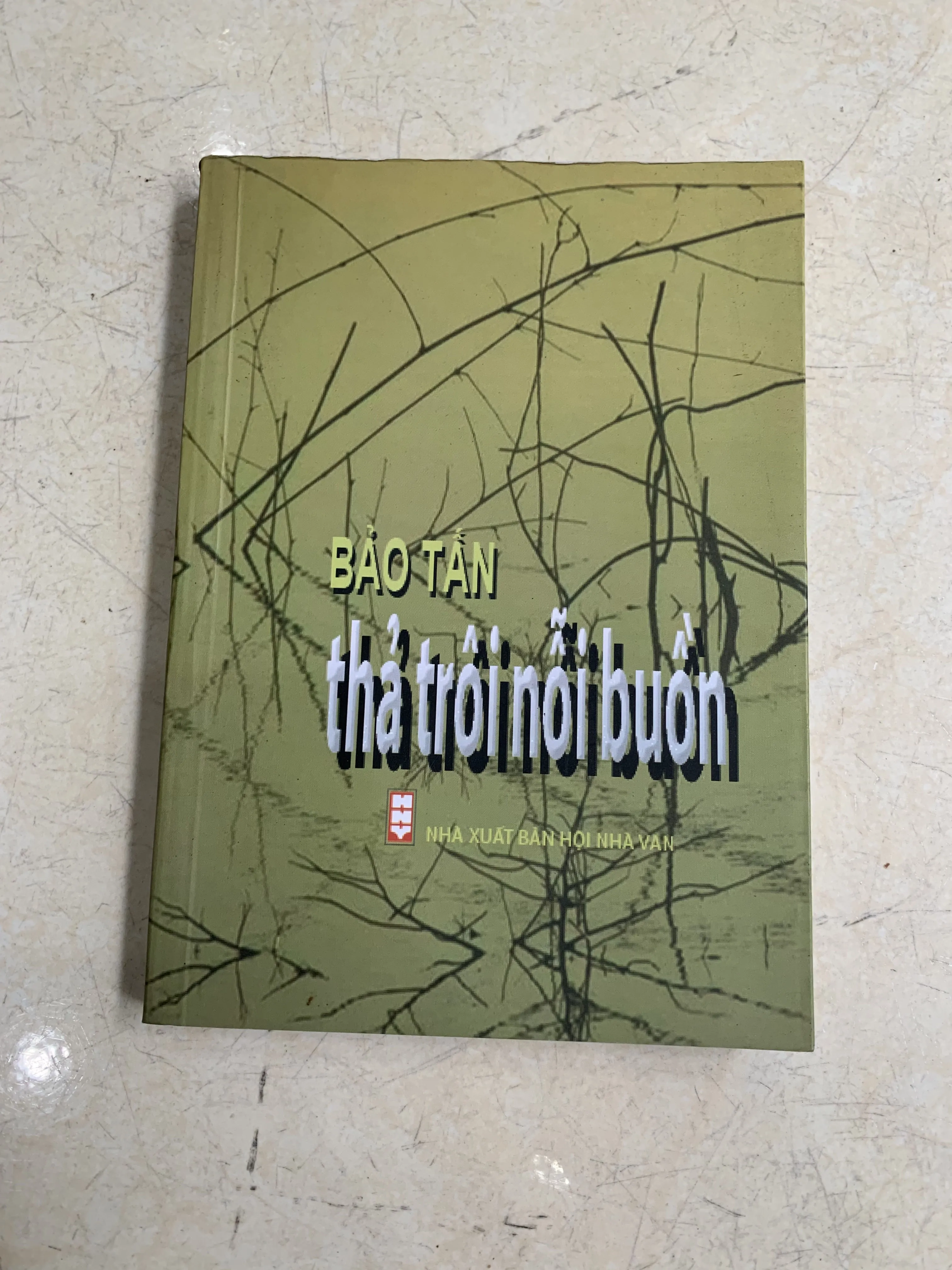 Tập thơ Thả trôi nỗi buồn 🐟 by  - Sách Book Cover - Ngọc Hiển Books