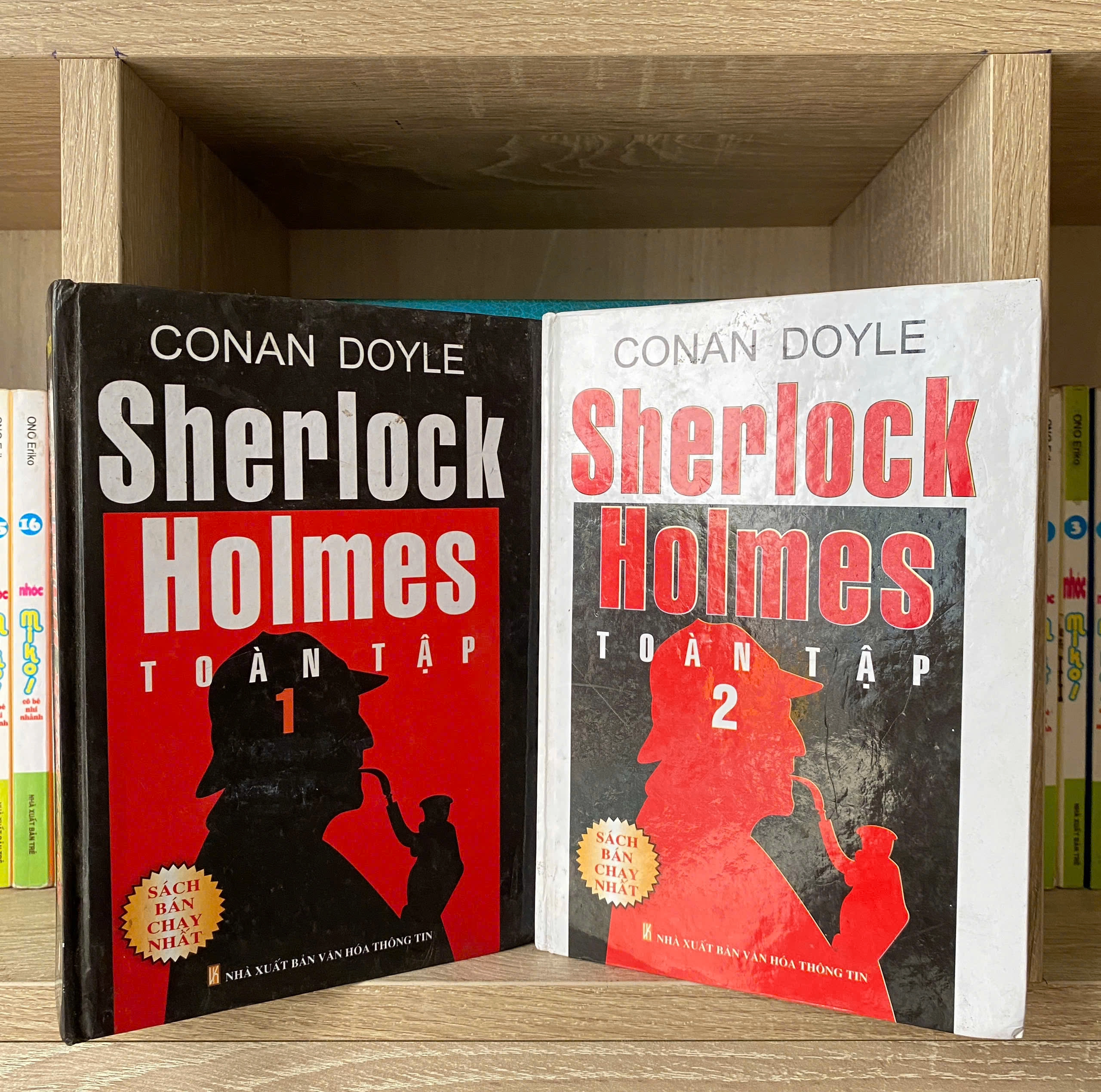 Combo 2 Cuốn Sherlock Holmes Toàn Tập by Arthur Conan Doyle - Sách Book Cover - Ngọc Hiển Books