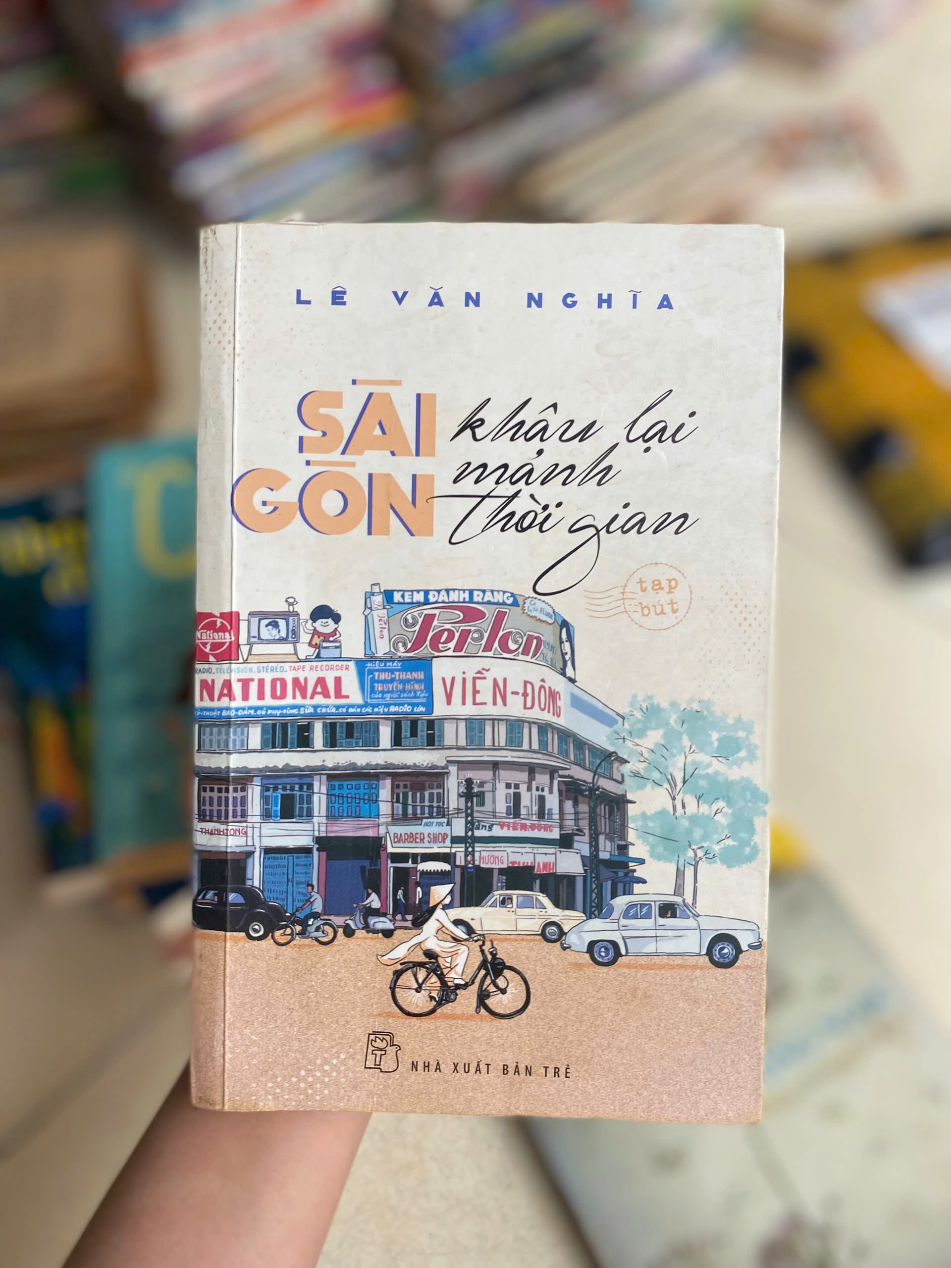 Sài Gòn Khâu Lại Mảnh Thời Gian by  - Sách Book Cover - Ngọc Hiển Books