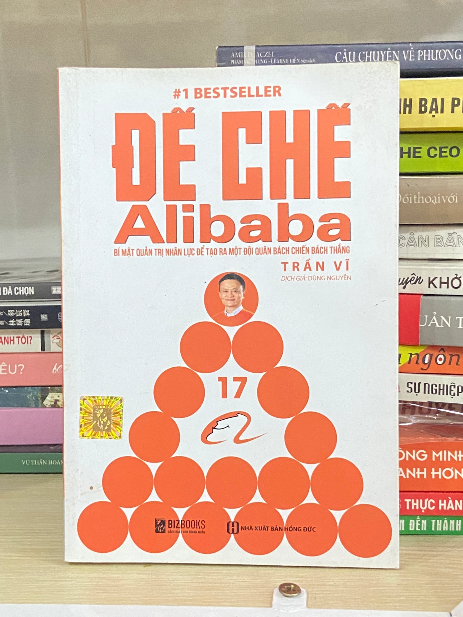 Đế Chế Alibaba - Trần Vĩ by  - Sách Book Cover - Ngọc Hiển Books