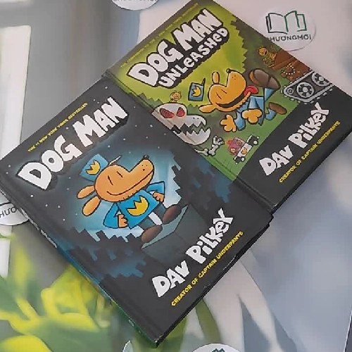 [MIỄN PHÍ BỌC SÁCH] Dog Man - Tập 1,2 - Dav Pilkey