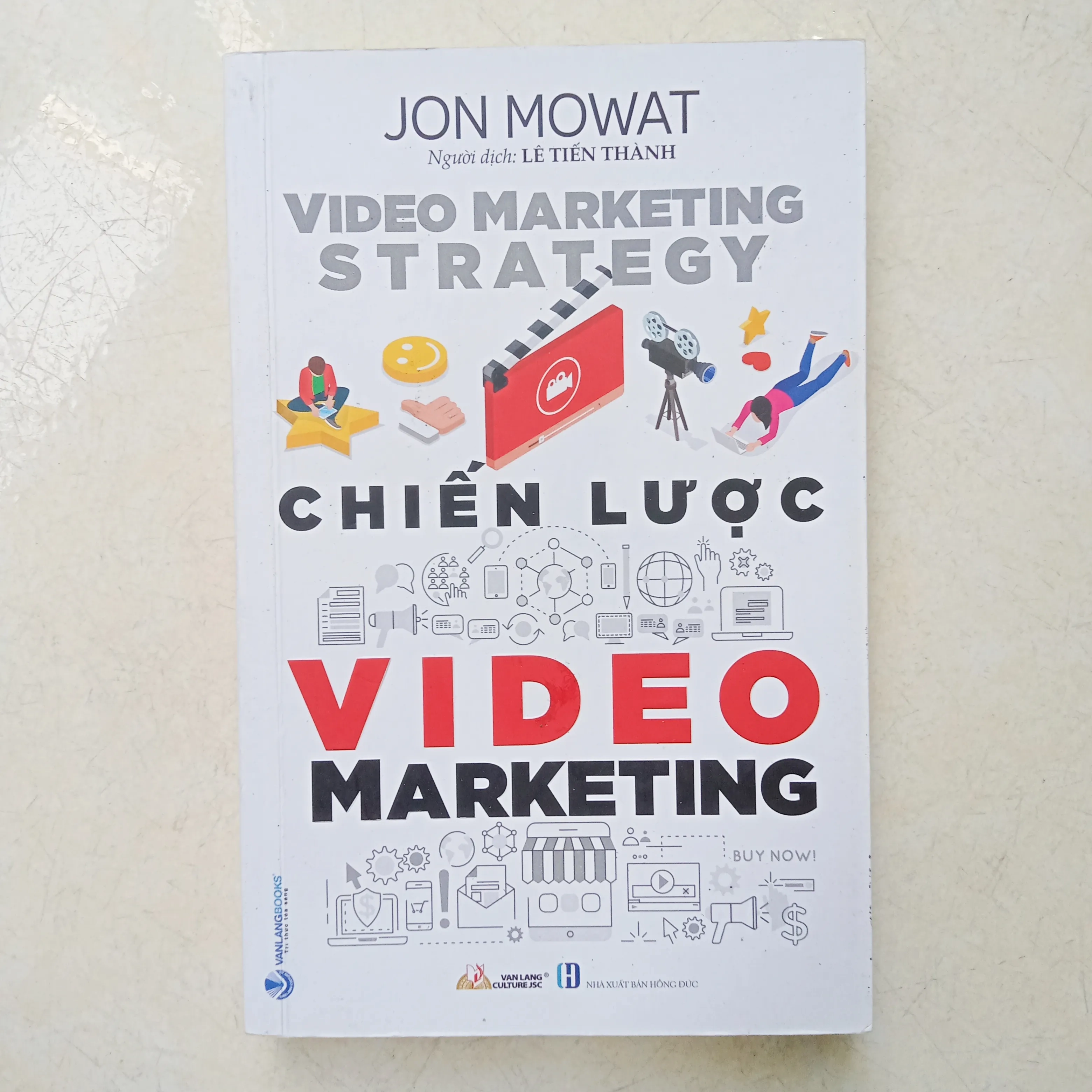 Chiến lược video marketing 📚 by  - Sách Book Cover - Ngọc Hiển Books