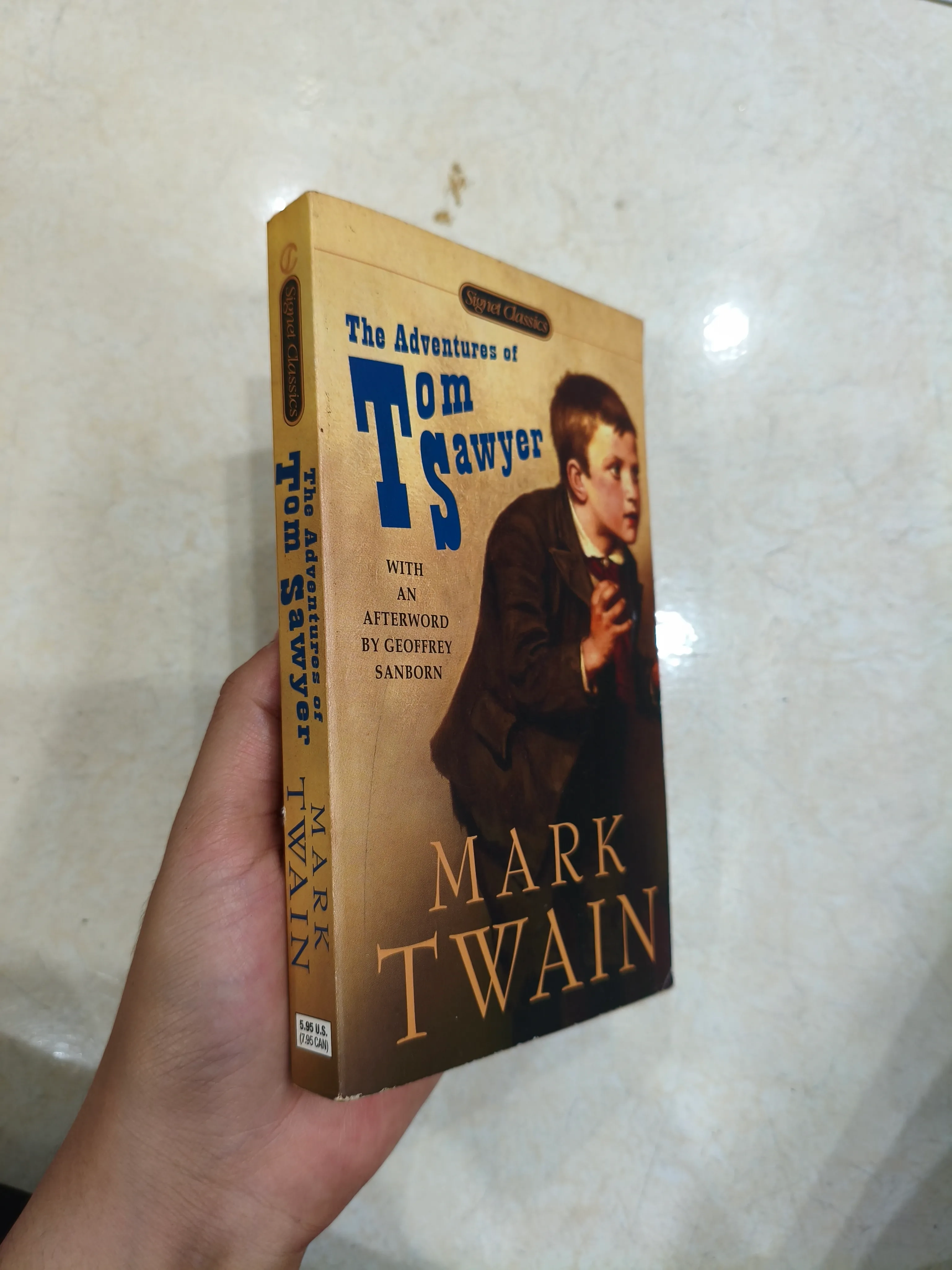 The Adventures of Tom Sawyer 🌱 by  - Sách Book Cover - Ngọc Hiển Books