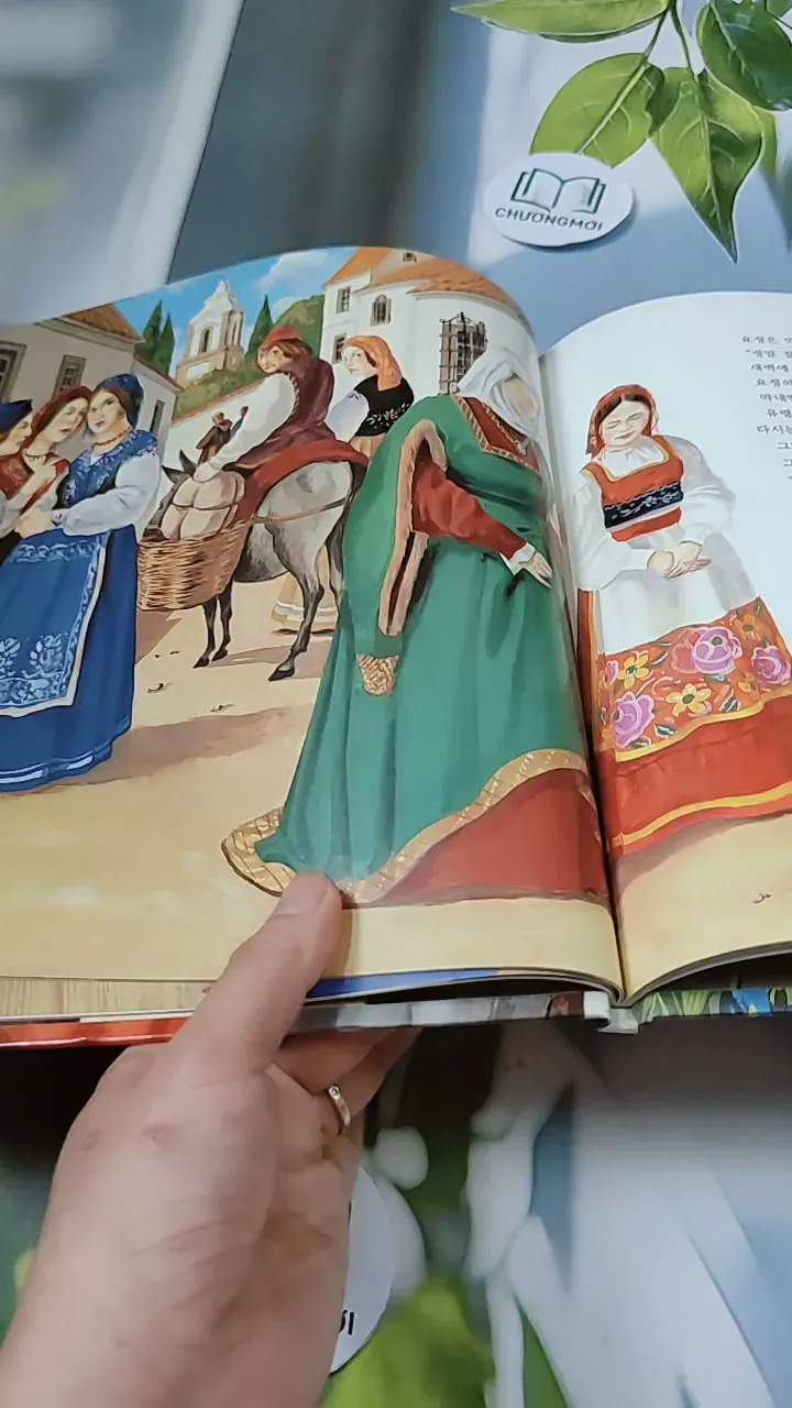 [Tặng nẹp góc] Truyện thiếu nhi Hàn Quốc: Moyamo Anu 41 -  모야모 아누와: 왕비가 된 막내딸 732042