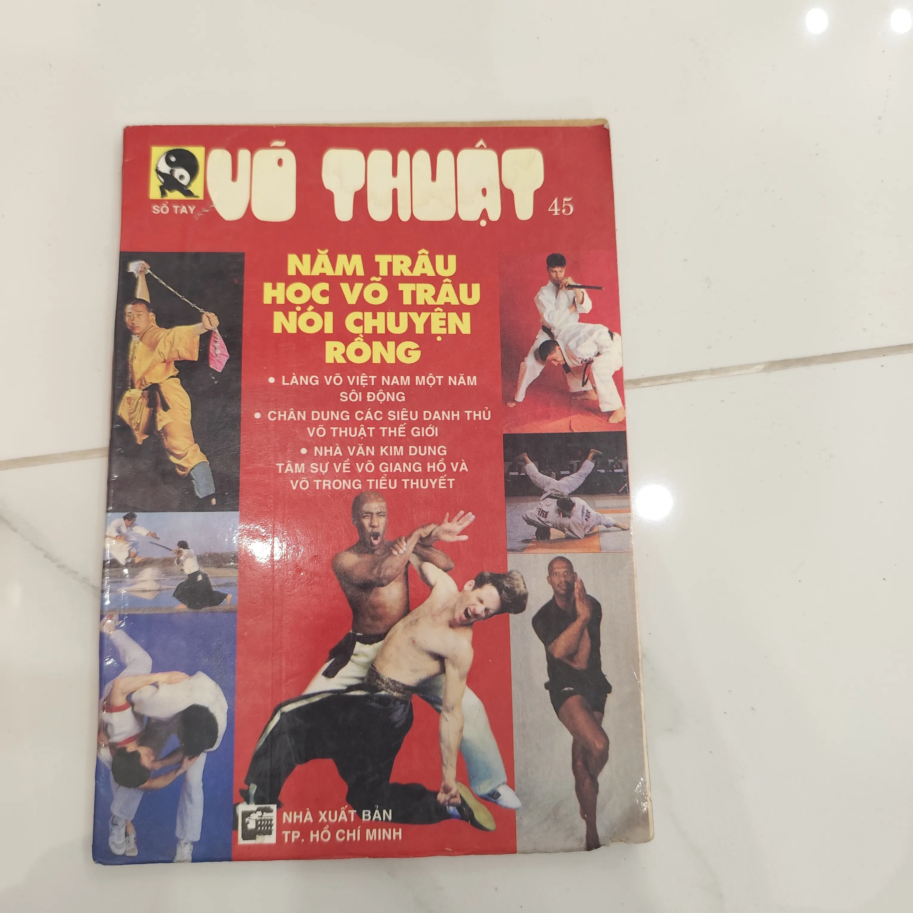 Võ thuật- Năm trâu học võ trâu nói chuyện rồng by  - Sách Book Cover - Ngọc Hiển Books