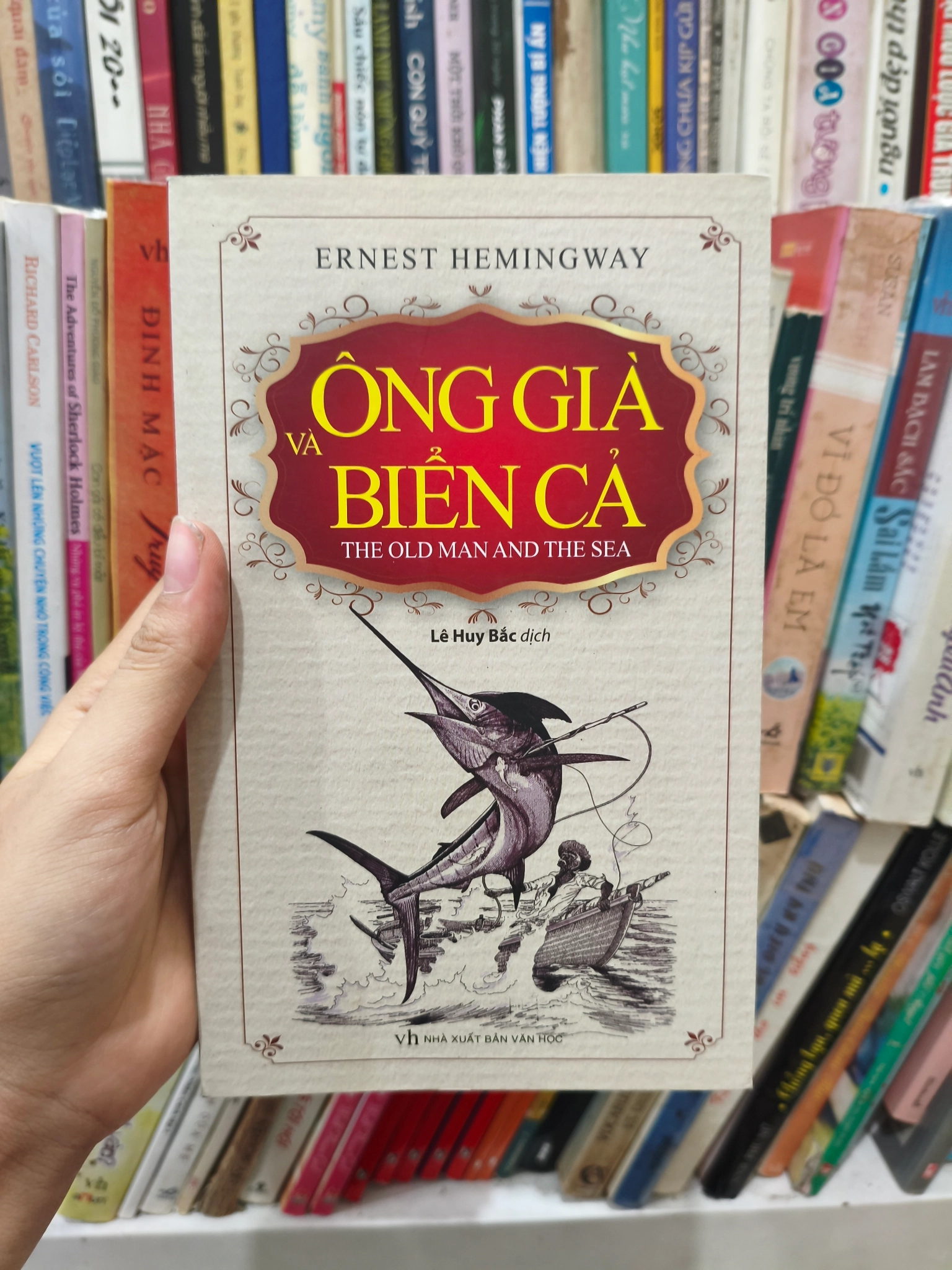 Ông già và biển cả 🌱 by  - Sách Book Cover - Ngọc Hiển Books