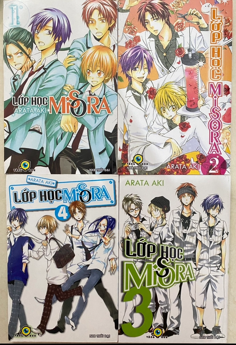 Trọn bộ Lớp Học Misora (4 tập) by  - Sách Book Cover - Ngọc Hiển Books