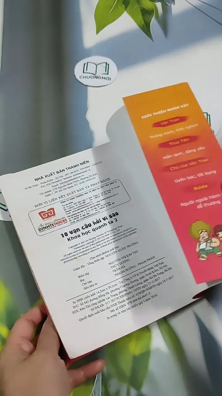 10 Vạn Câu Hỏi Vì Sao: Khoa Học Quanh Ta 2 - Tôn Nguyên Vĩ 705759