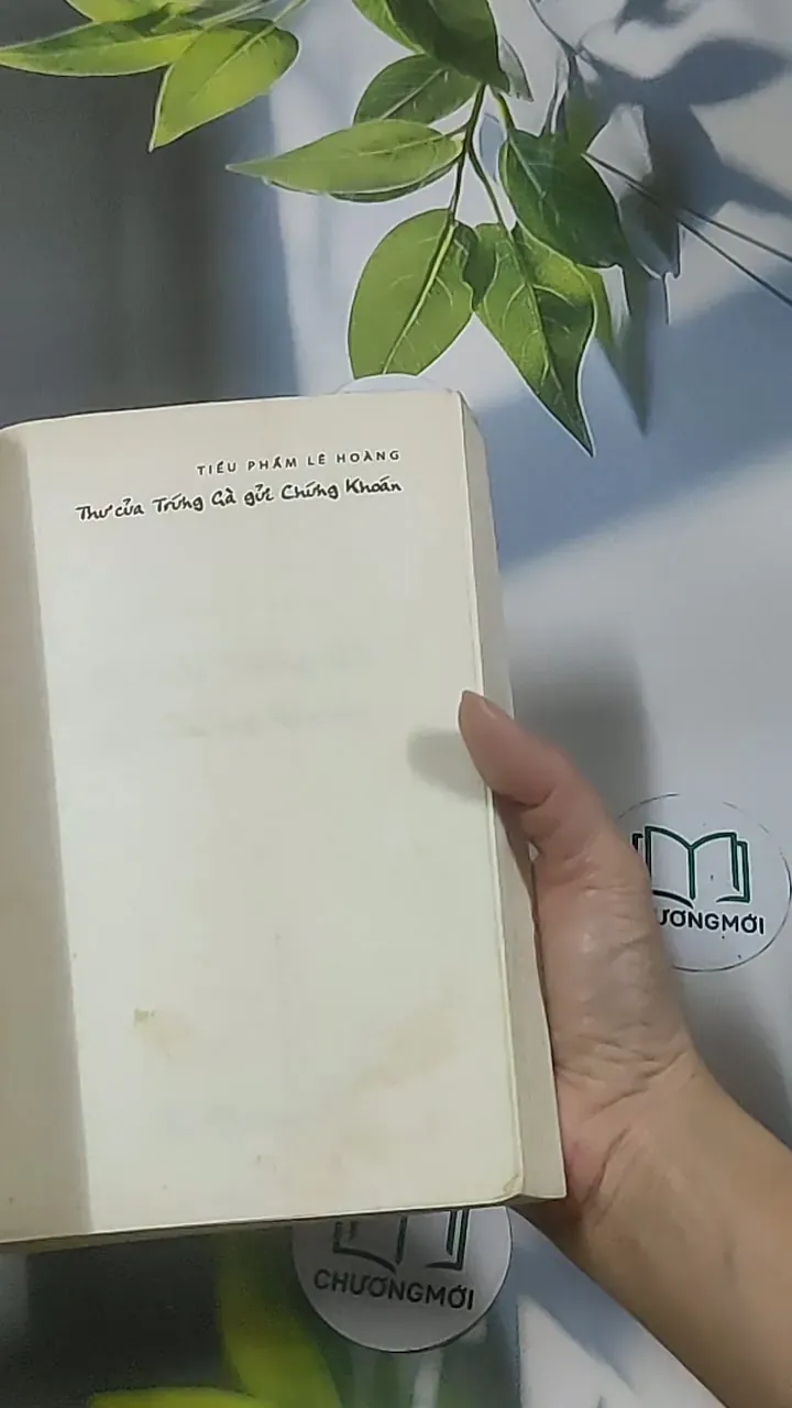 Thư của trứng gà gửi chứng khoán - Lê Hoàng 688651