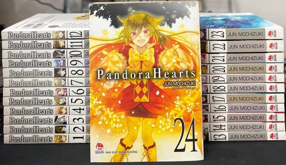 Bộ truyện Padora Hearts 24 tập by  - Sách Book Cover - Ngọc Hiển Books