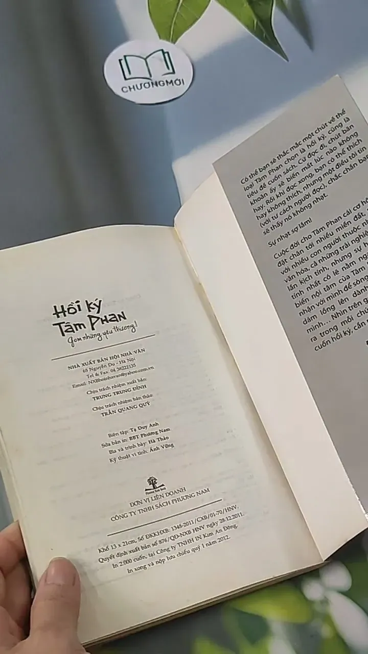 Hồi Ký Tân Phan: Gom Những Yêu Thương! - Tâm Phan 705582