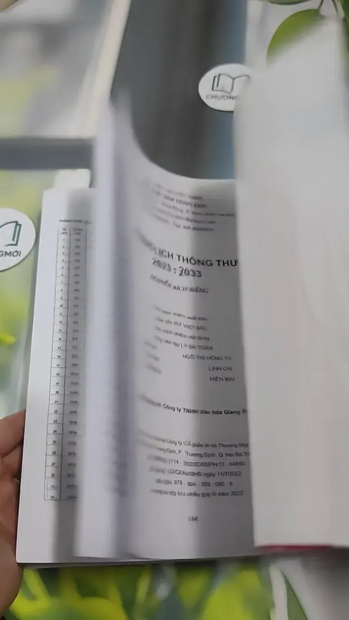 Hoàng Lịch Thông Thư 2023 - 2033 727380