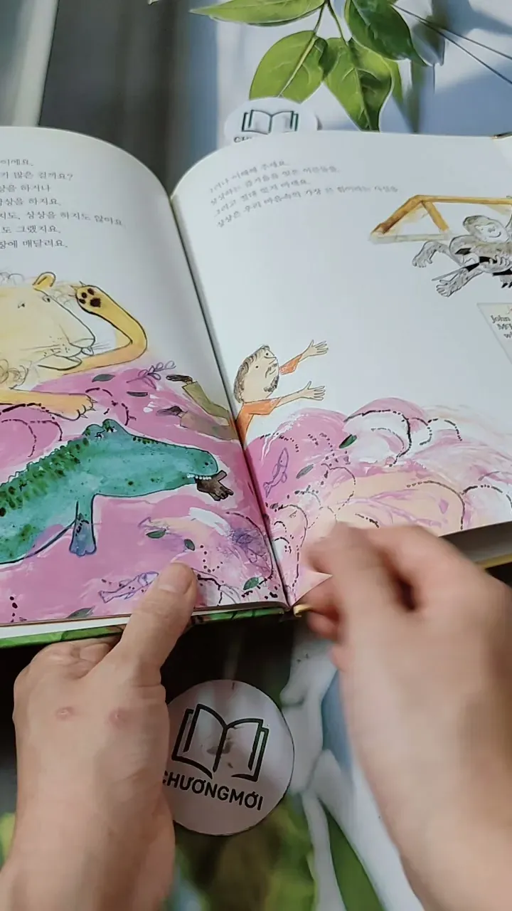 [Tặng nẹp góc] Truyện thiếu nhi Hàn Quốc: Danh nhân 64 -  지인지기 인물 이야기: 존 버닝엄 732012