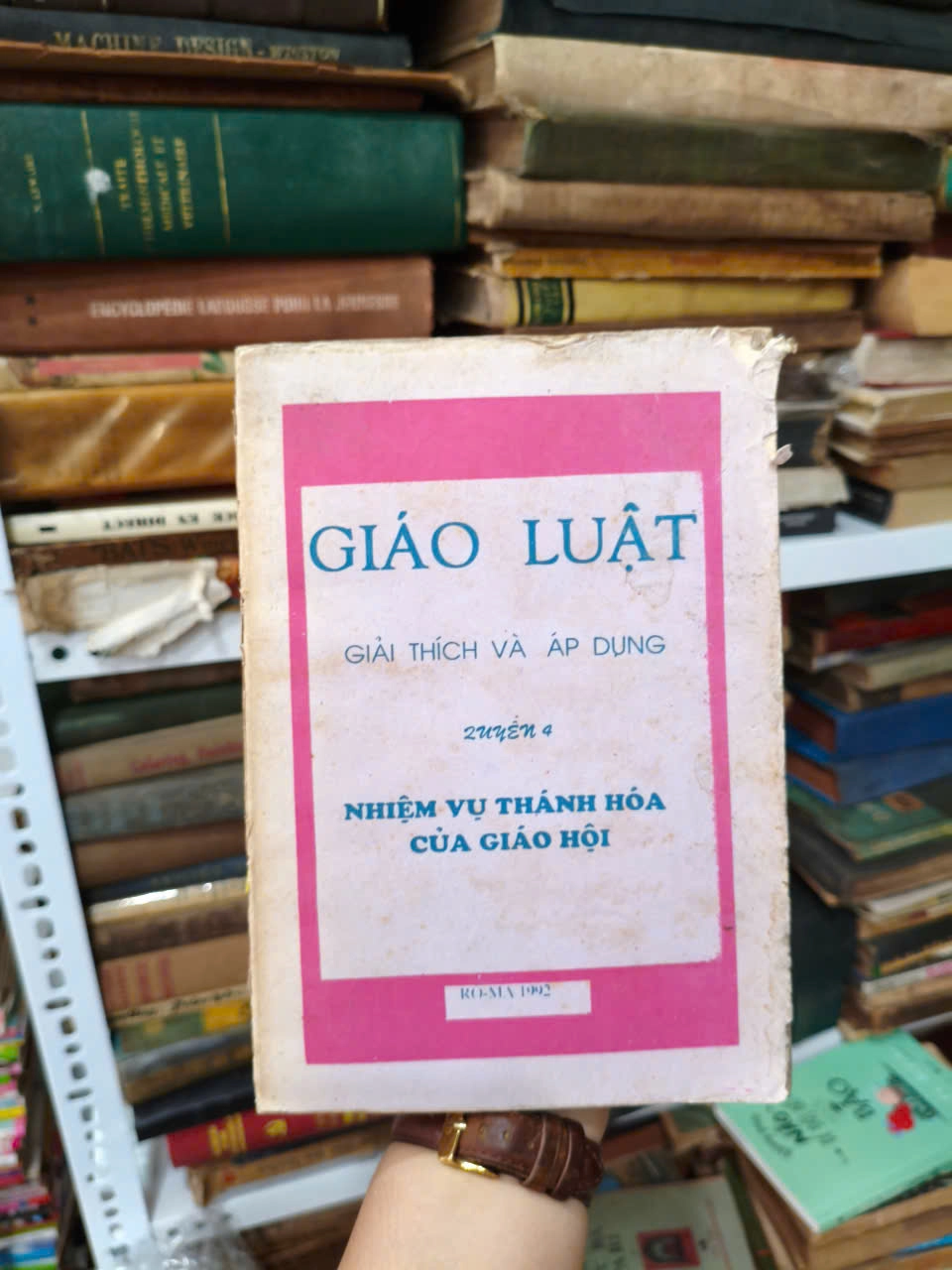 Giáo Luật - Giải thích và áp dụng - quyển 4 by  - Sách Book Cover - Ngọc Hiển Books