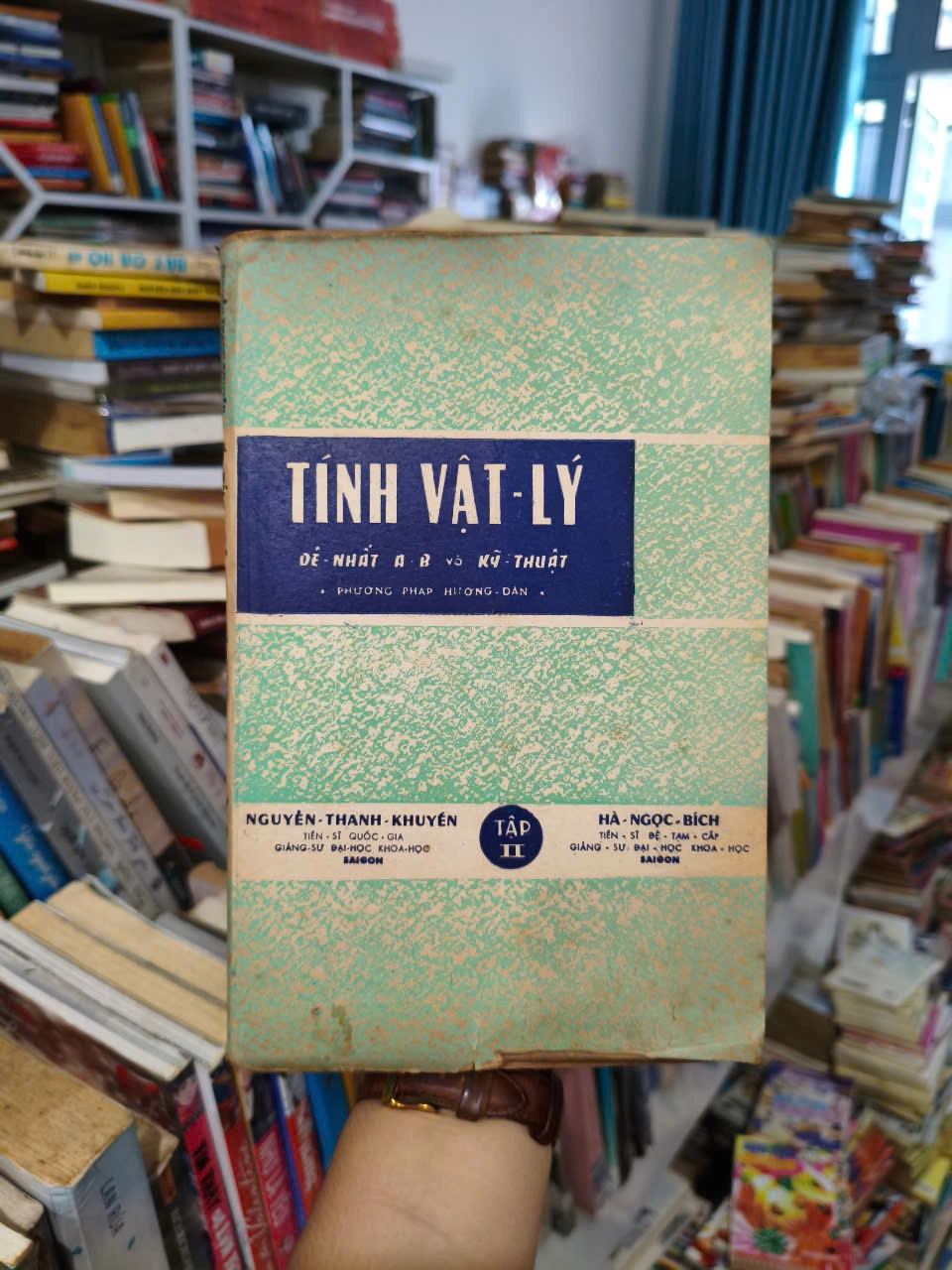 TÍNH VẬT LÝ II - Nguyễn Thanh Khuyến by  - Sách Book Cover - Ngọc Hiển Books