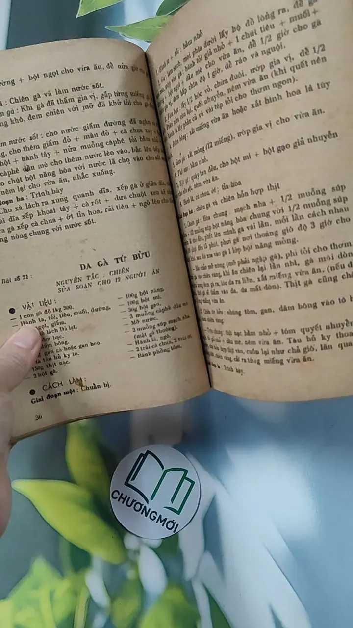 [XƯA] Nghệ Thuật Nấu Ăn - 180 Món Chay Mặn (1988) (Nghệ Thuật Nấu Ăn - 180 Món Chay Mặn) 775992