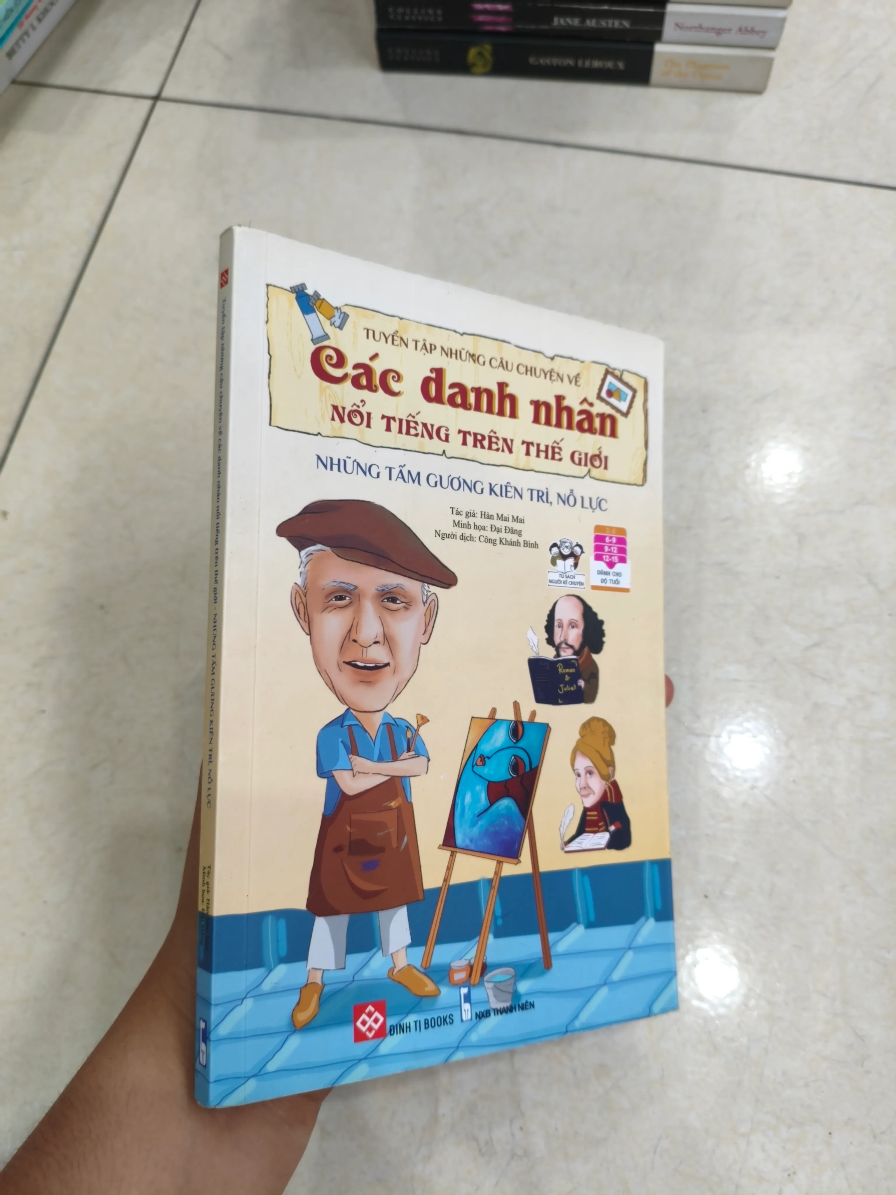 Tuyển tập những câu chuyện về Các danh nhân nổi tiếng trên thế giới 🌱 by  - Sách Book Cover - Ngọc Hiển Books