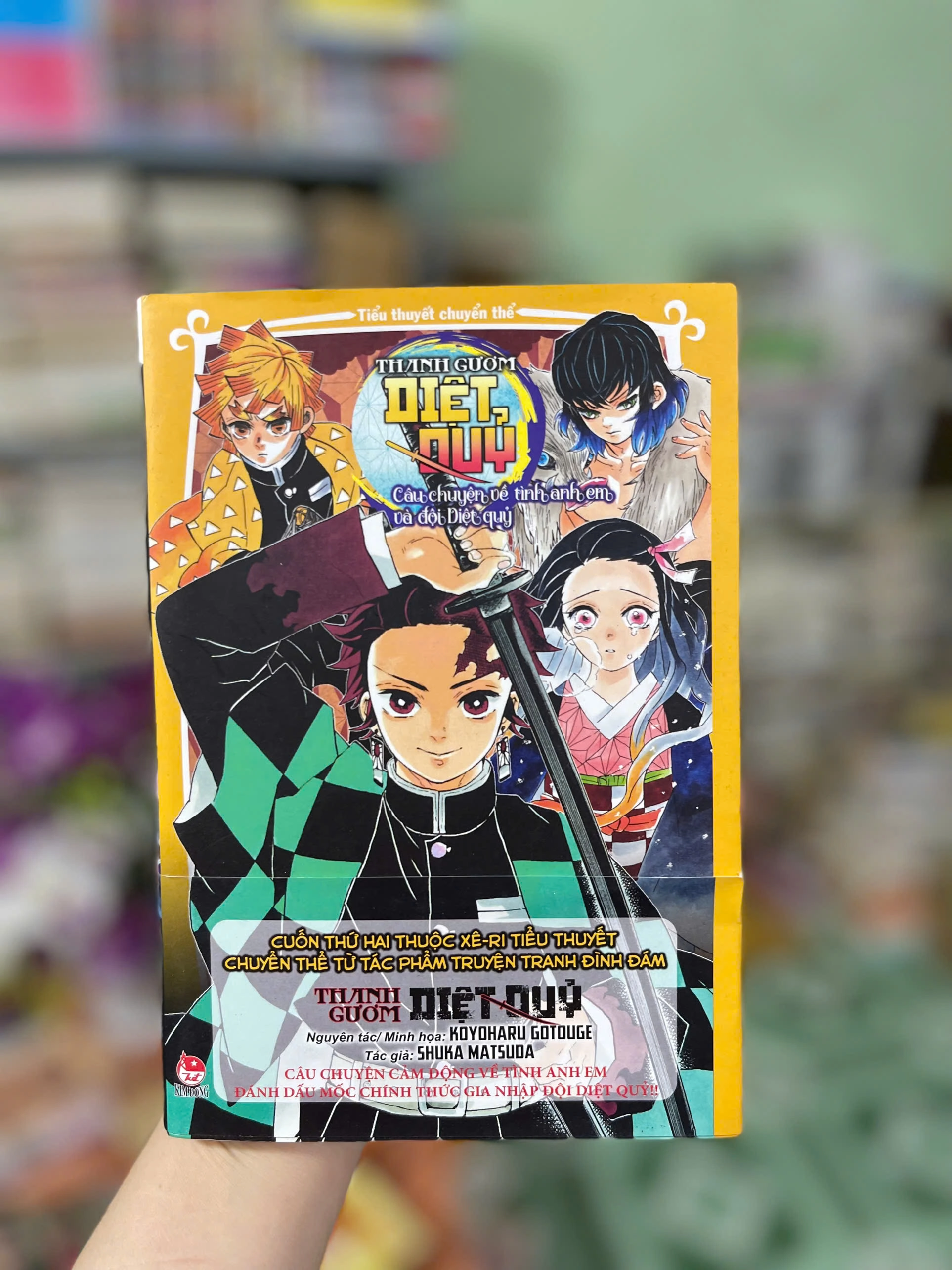 Thanh Gươm Diệt Quỷ: Câu Chuyện Về Tình Anh Em Và Đội Diệt Quỷ by  - Sách Book Cover - Ngọc Hiển Books