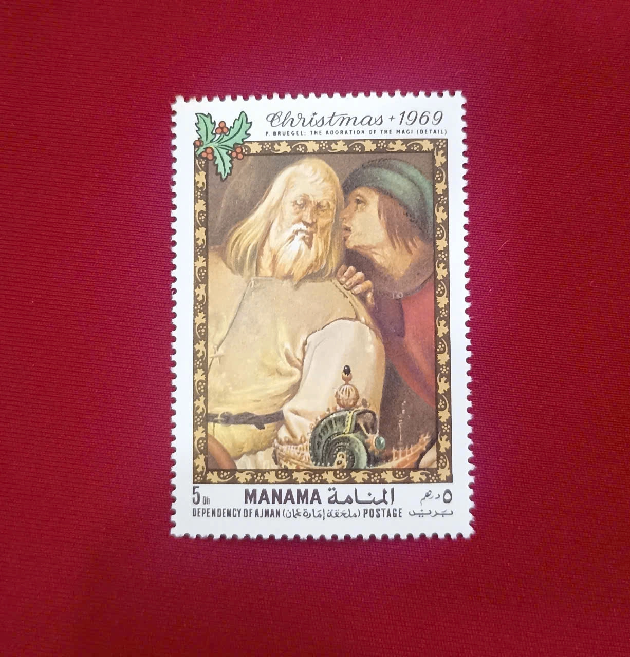 Tem Christmas 1969 – Bruegel by  - Sách Book Cover - Ngọc Hiển Books