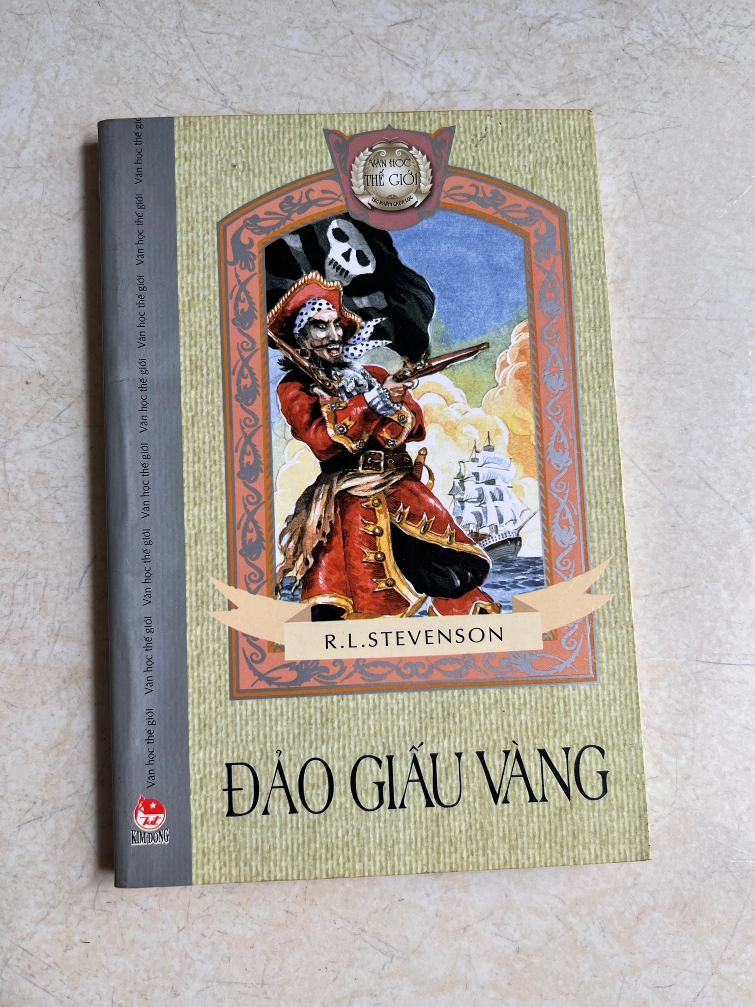 Đảo giấu vàng - văn học thế giới - R.L.Stevenson by  - Sách Book Cover - Ngọc Hiển Books