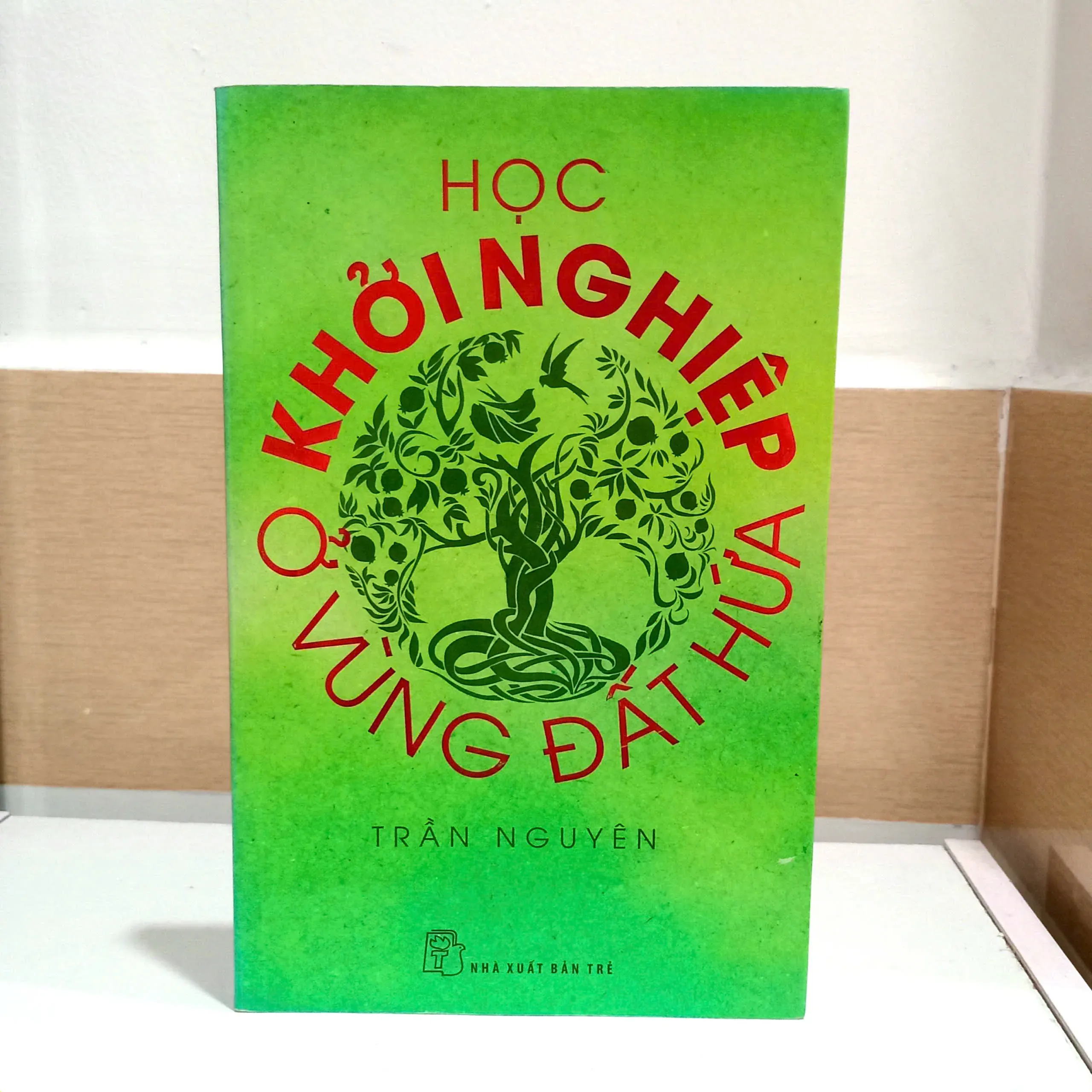 Học Khởi Nghiệp Ở Vùng Đất Hứa by Trần Nguyên - Sách Book Cover - Ngọc Hiển Books