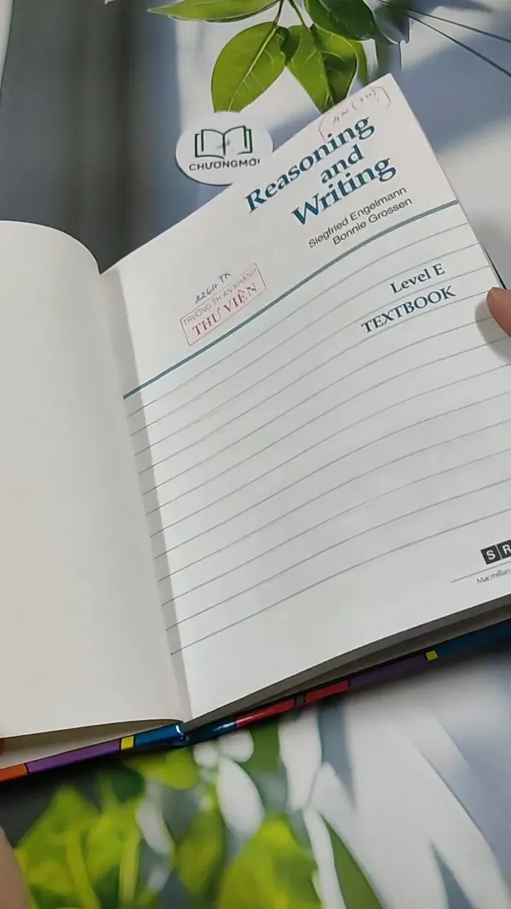 [MIỄN PHÍ BỌC SÁCH] Reasoning and Writing Level E Textbook 713913