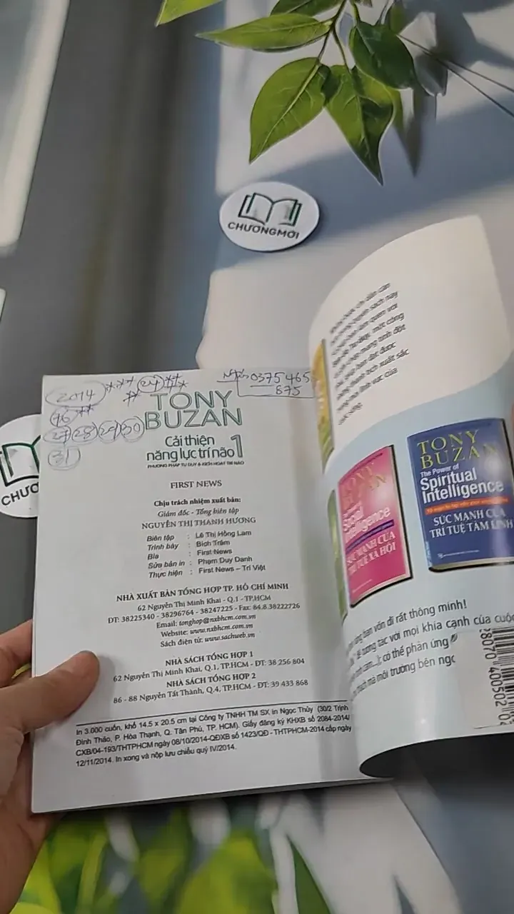 Cải Thiện Năng Lực Trí Não tập 1 - Tony Buzan 727232