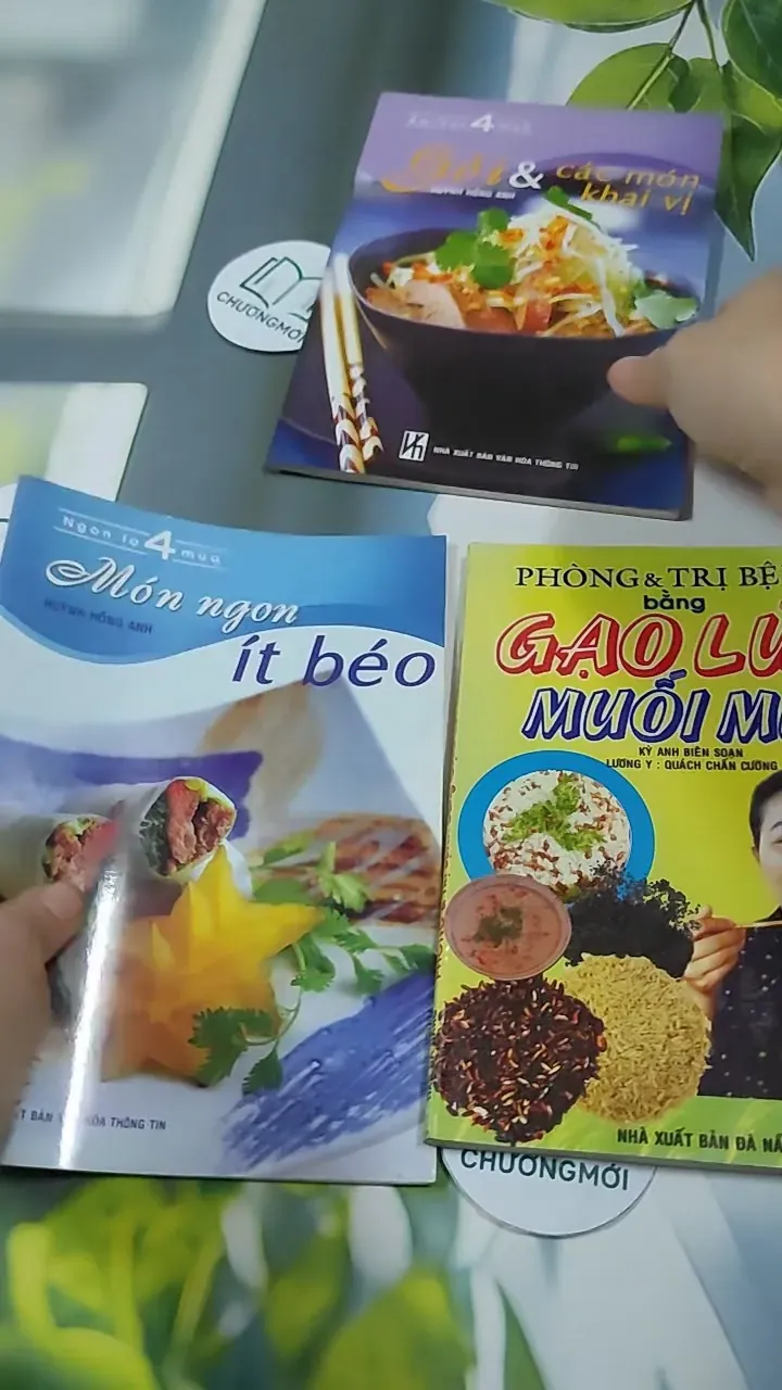 Combo Ẩm Thực: Phòng & Trị Bệnh Bằng Gạo Lứt - Muối Mè, Món Ngon Ít Béo, Gỏi & Các Món Kh 727322