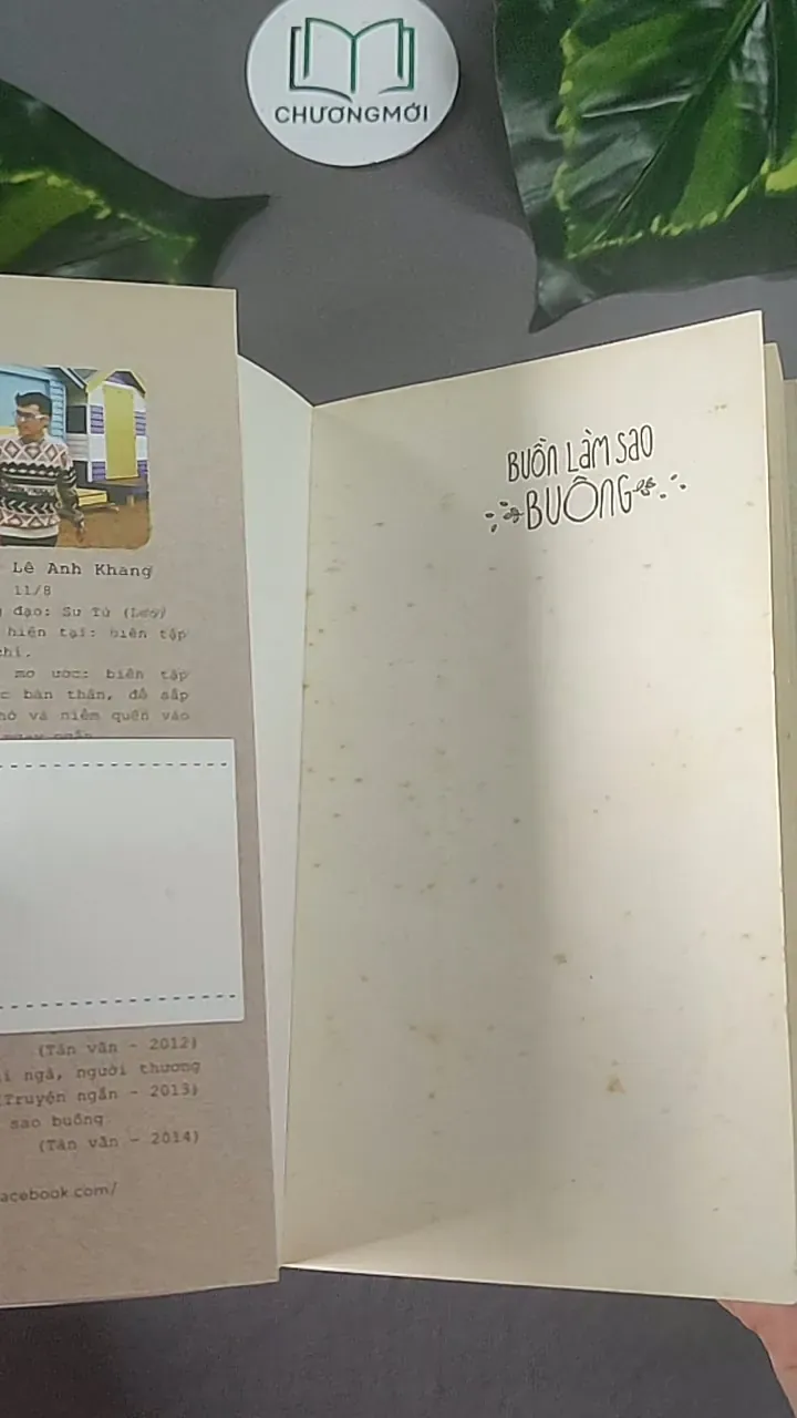 Buồn Làm Sao Buông - Anh Khang 604612