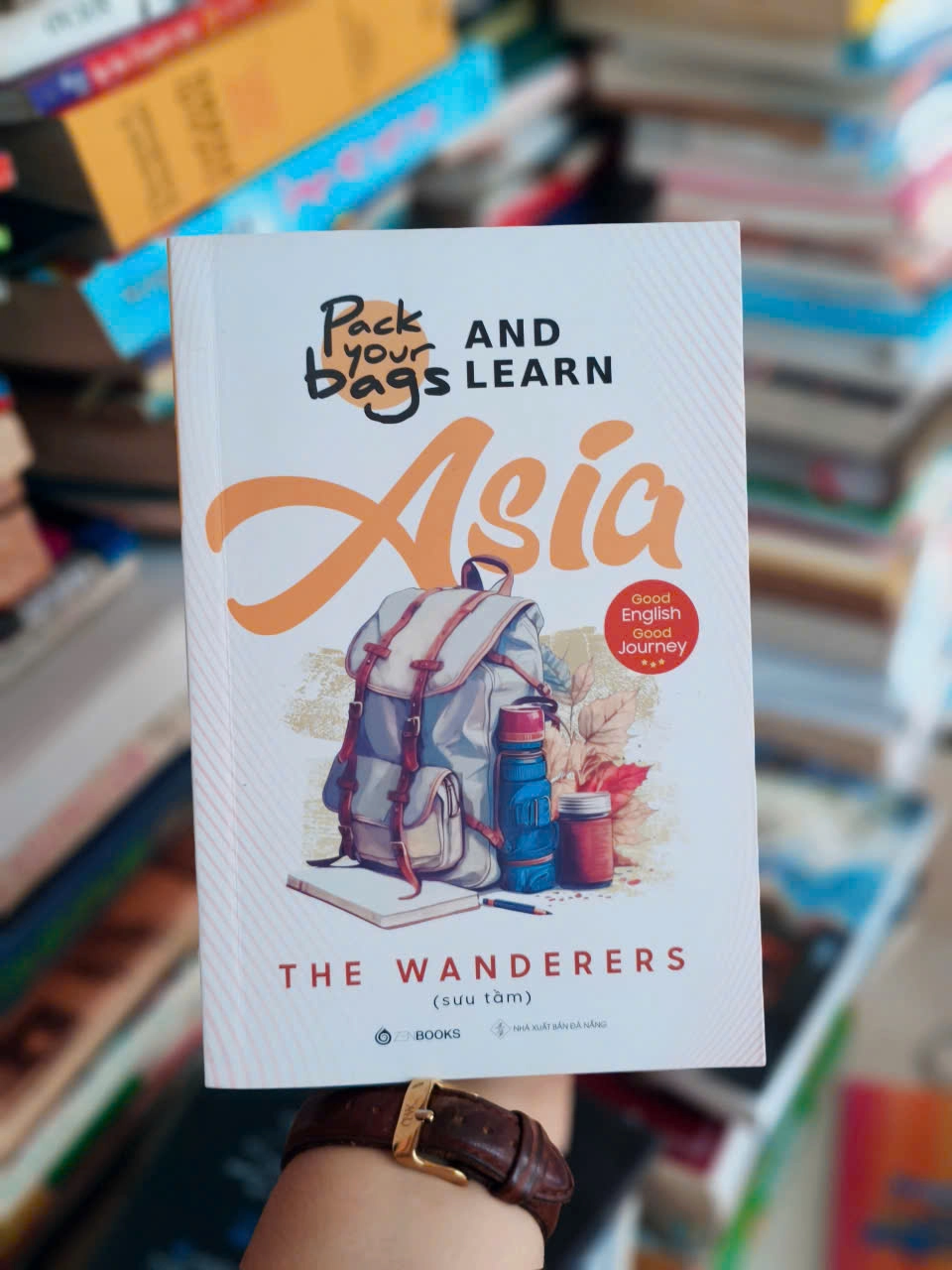 Pack Your Bags And Learn Asia by  - Sách Book Cover - Ngọc Hiển Books