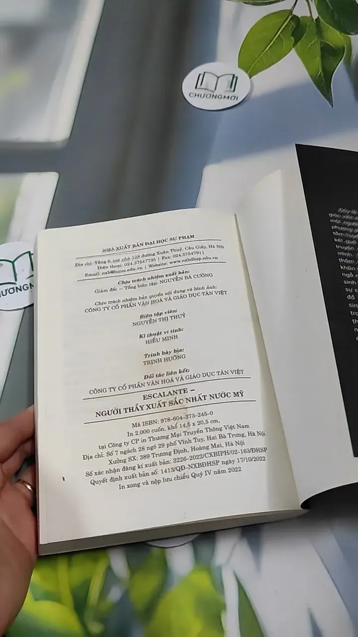 Escalante: Người Thầy Xuất Sắc Nhất Nước Mỹ - Jay Mathews 727336