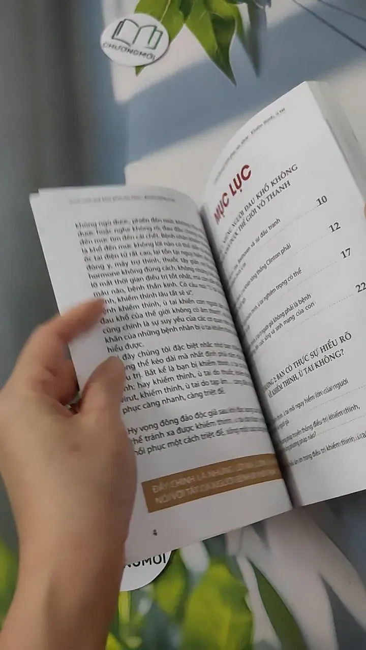 Cuốn Sách Khôi Phục Sức Khỏe - Khiếm Thính, Ù Tai 780804