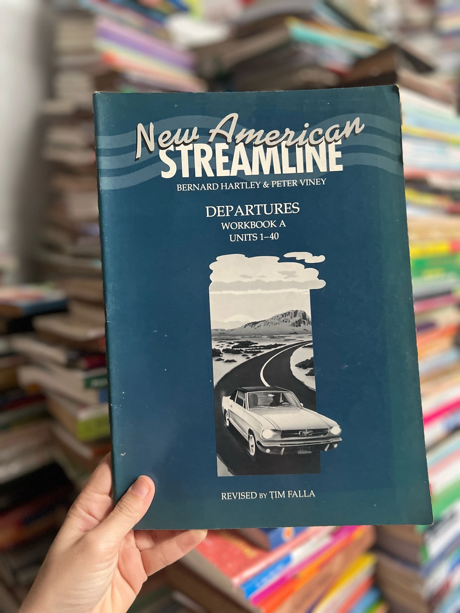 Treamline New American workbook B Units 41-80 bản lớn - chưa qua sử dụng by  - Sách Book Cover - Ngọc Hiển Books