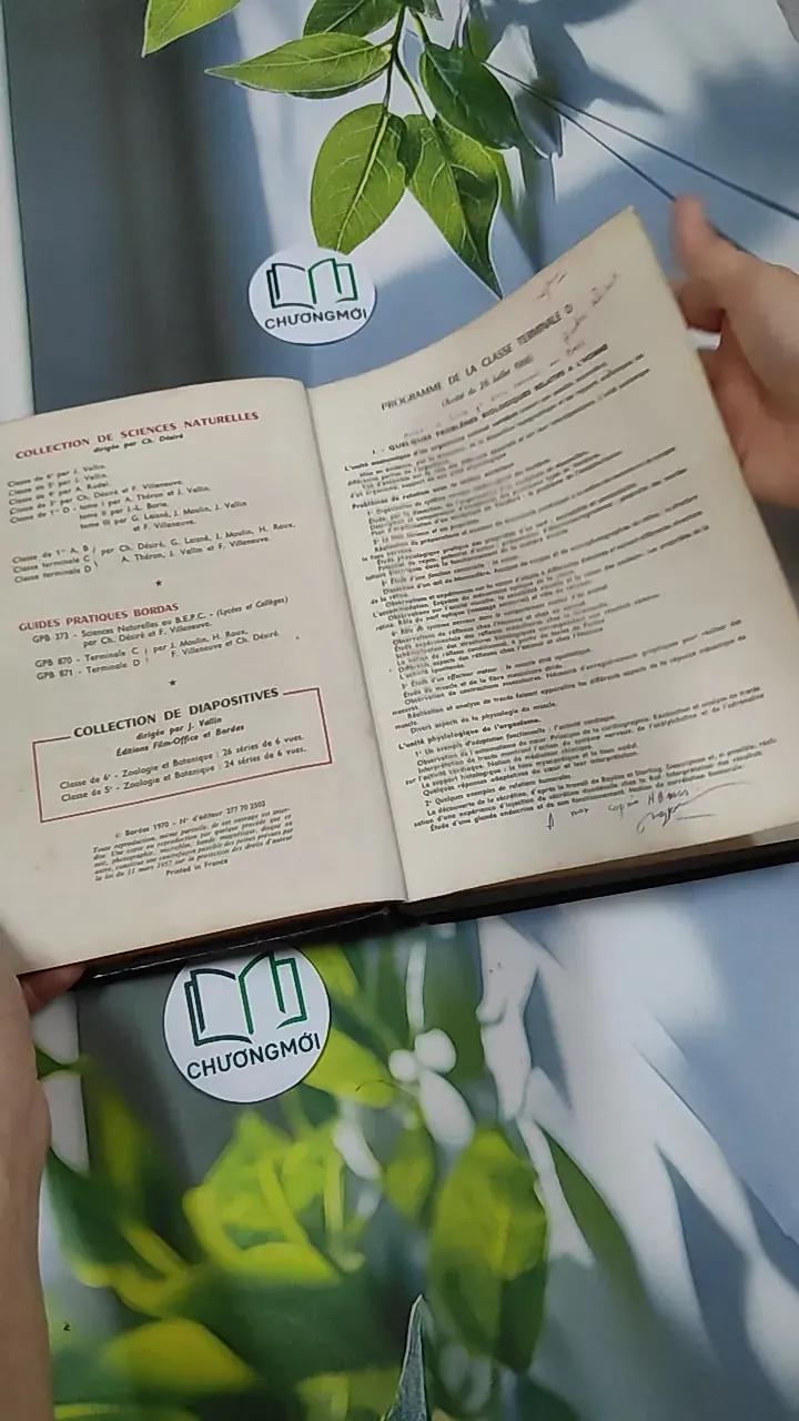 [MIỄN PHÍ BỌC SÁCH] Sciences Naturelles: Terminale D - Charles Désire 751224