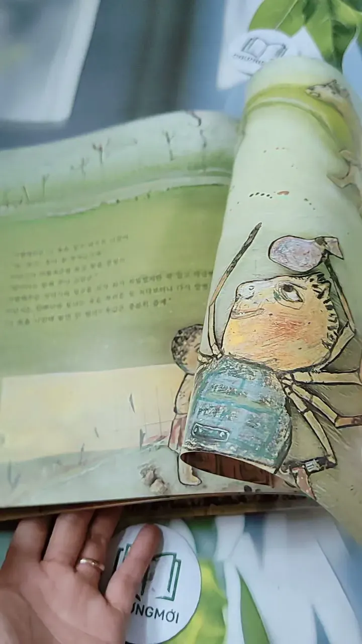 [Tặng nẹp góc] Truyện thiếu nhi Hàn Quốc: Moyamo Anu 56 -  모야모 아누와: 카멜레온에게 혼쭐난 아난시 732060