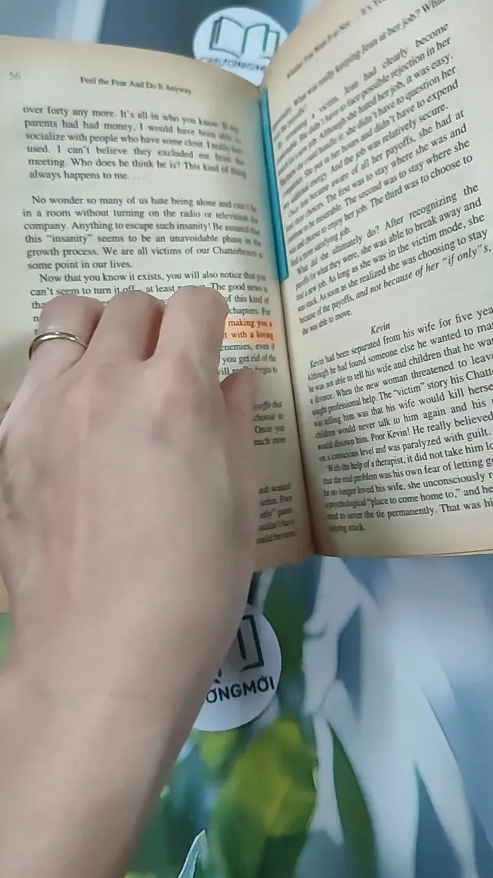 [MIỄN PHÍ BỌC SÁCH] Feel the Fear and Do It Anyway - Susan Jeffers 754520