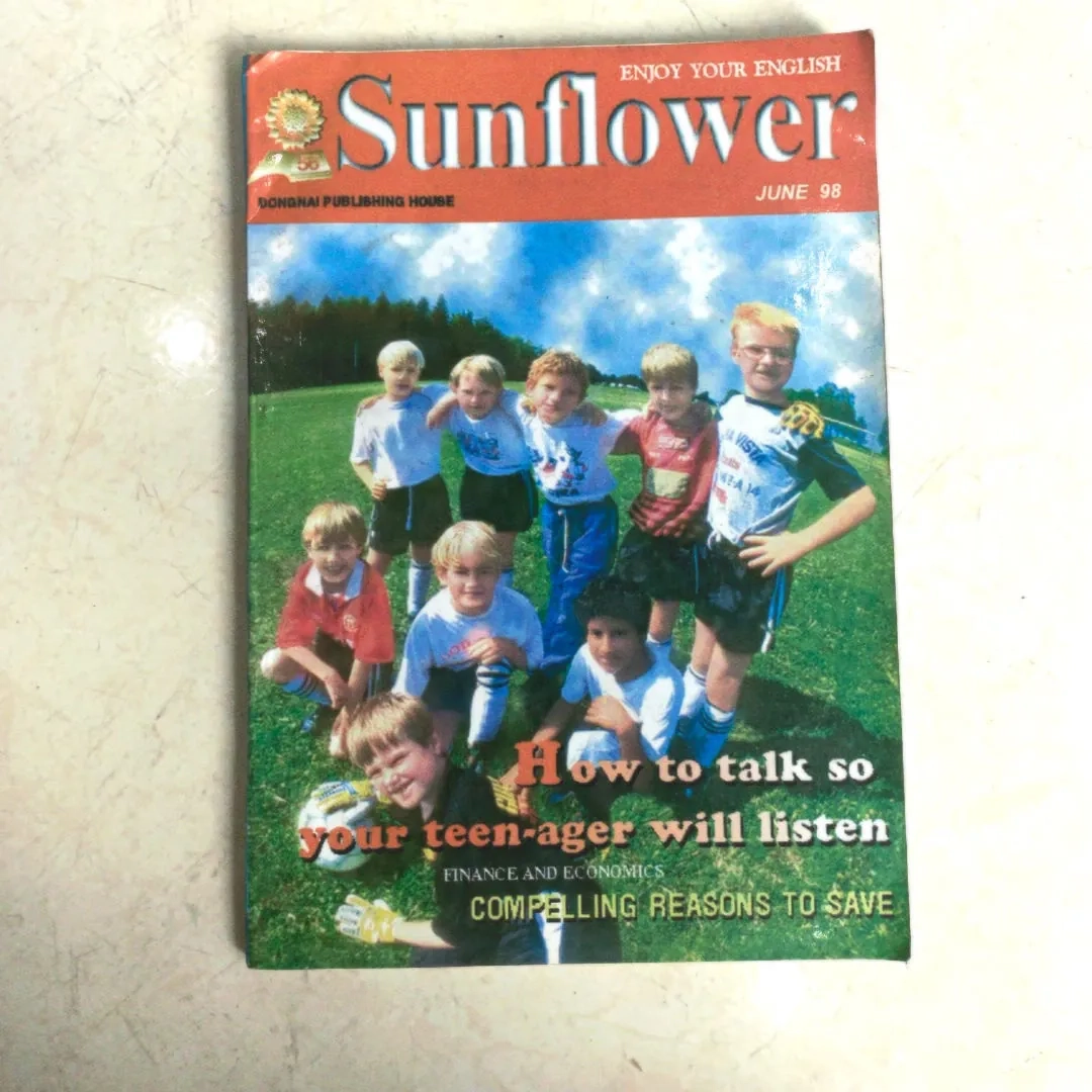 Sunflower Số 56 1998 🐰 by  - Sách Book Cover - Ngọc Hiển Books