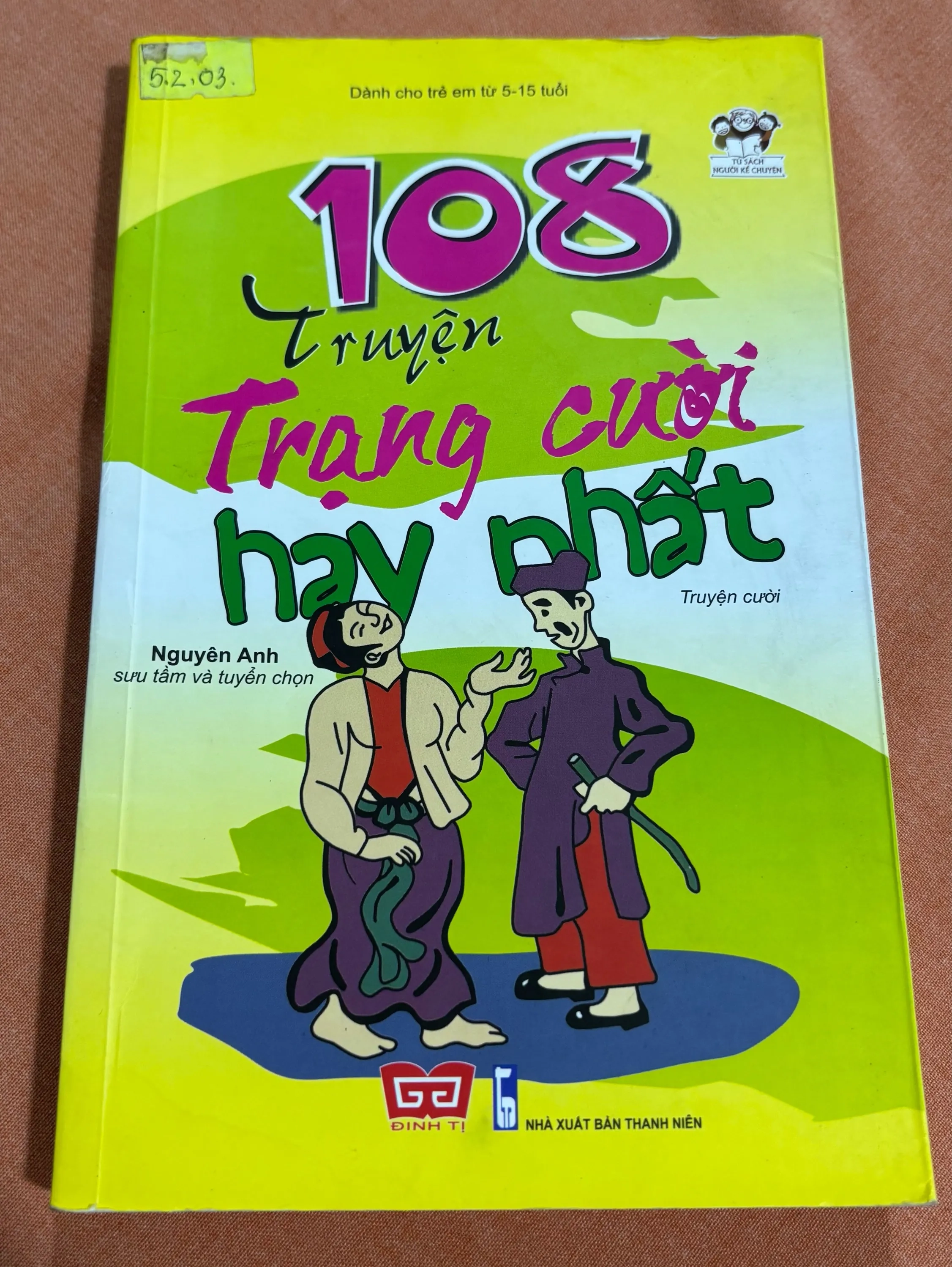 108 truyện trạng cười hay nhất 🌊 by  - Sách Book Cover - Ngọc Hiển Books