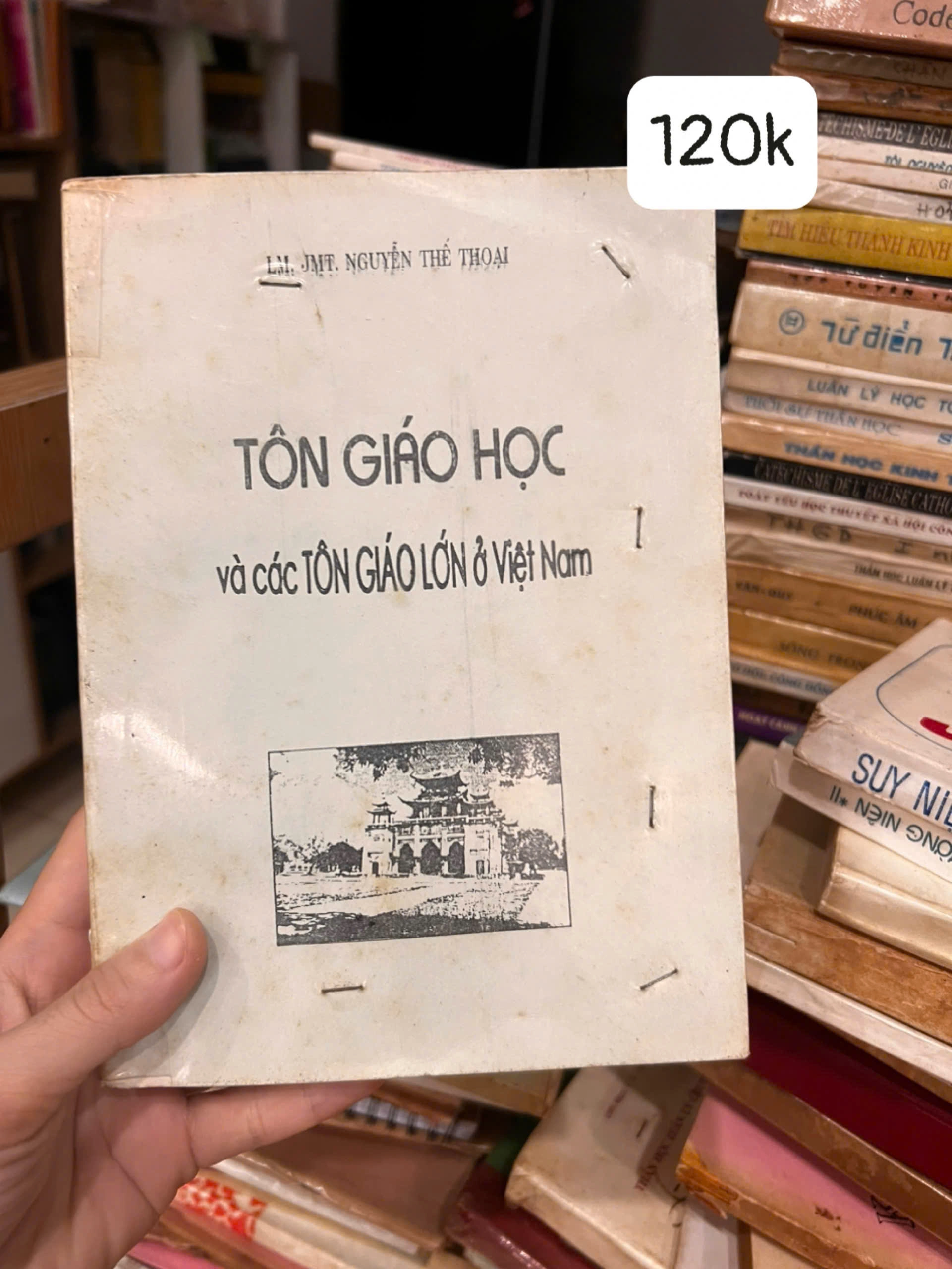 Tôn giáo học và các tôn giáo lớn ở Việt Nam by Lm. JMT. Nguyễn Thế Thoại - Sách Book Cover - Ngọc Hiển Books