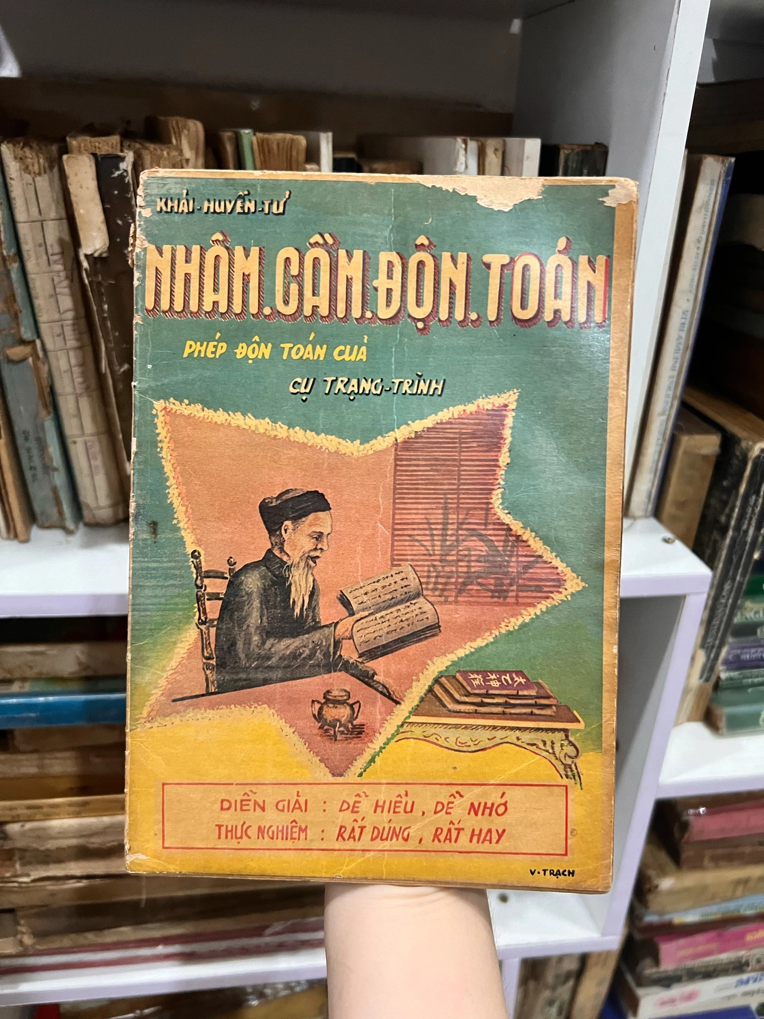 Nhâm cầm độn Toán - phép độn toán của Cụ Trạng Trình 1961 by  - Sách Book Cover - Ngọc Hiển Books