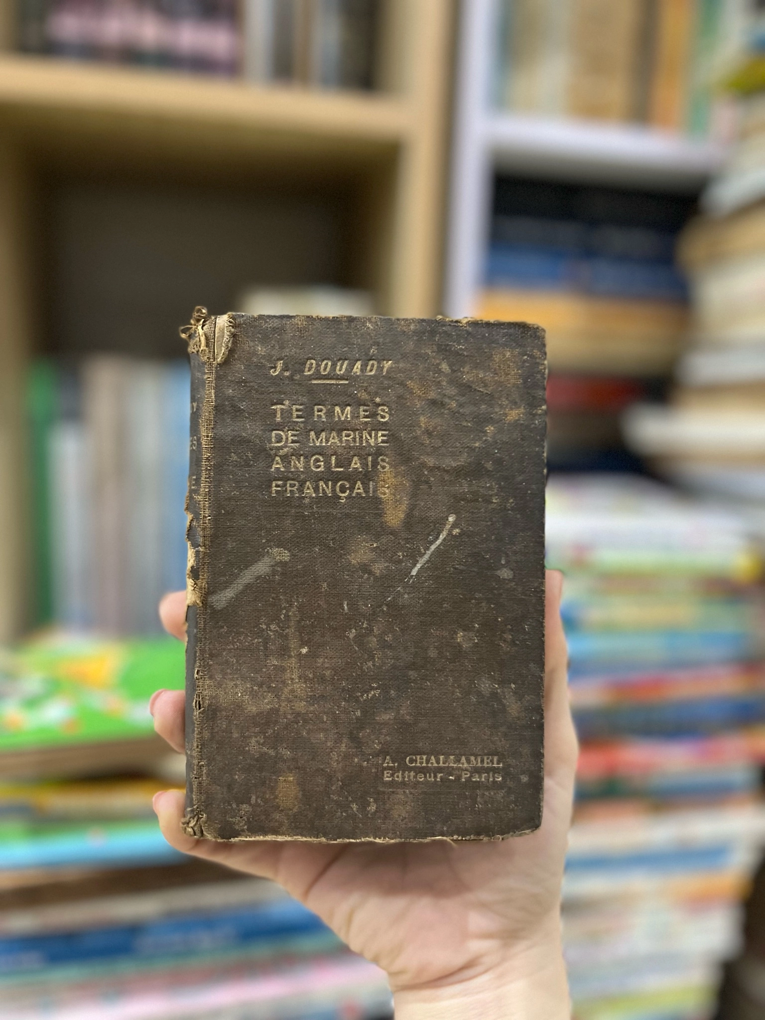 Từ điển tiếng Pháp - 1925 by  - Sách Book Cover - Ngọc Hiển Books