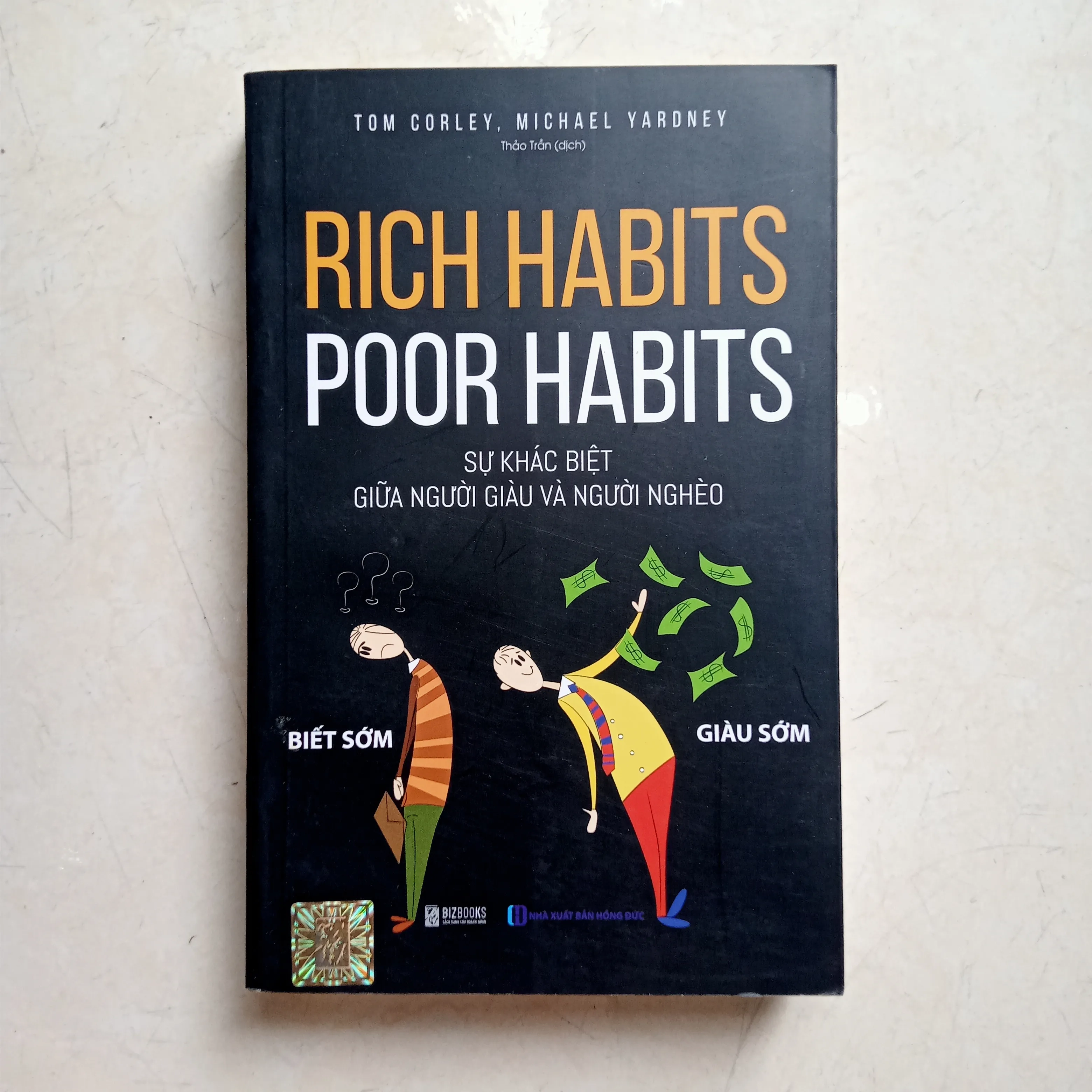 Rich Habits Poor Habits - Sự khác biệt giữa người giàu và người nghèo 📚 by  - Sách Book Cover - Ngọc Hiển Books