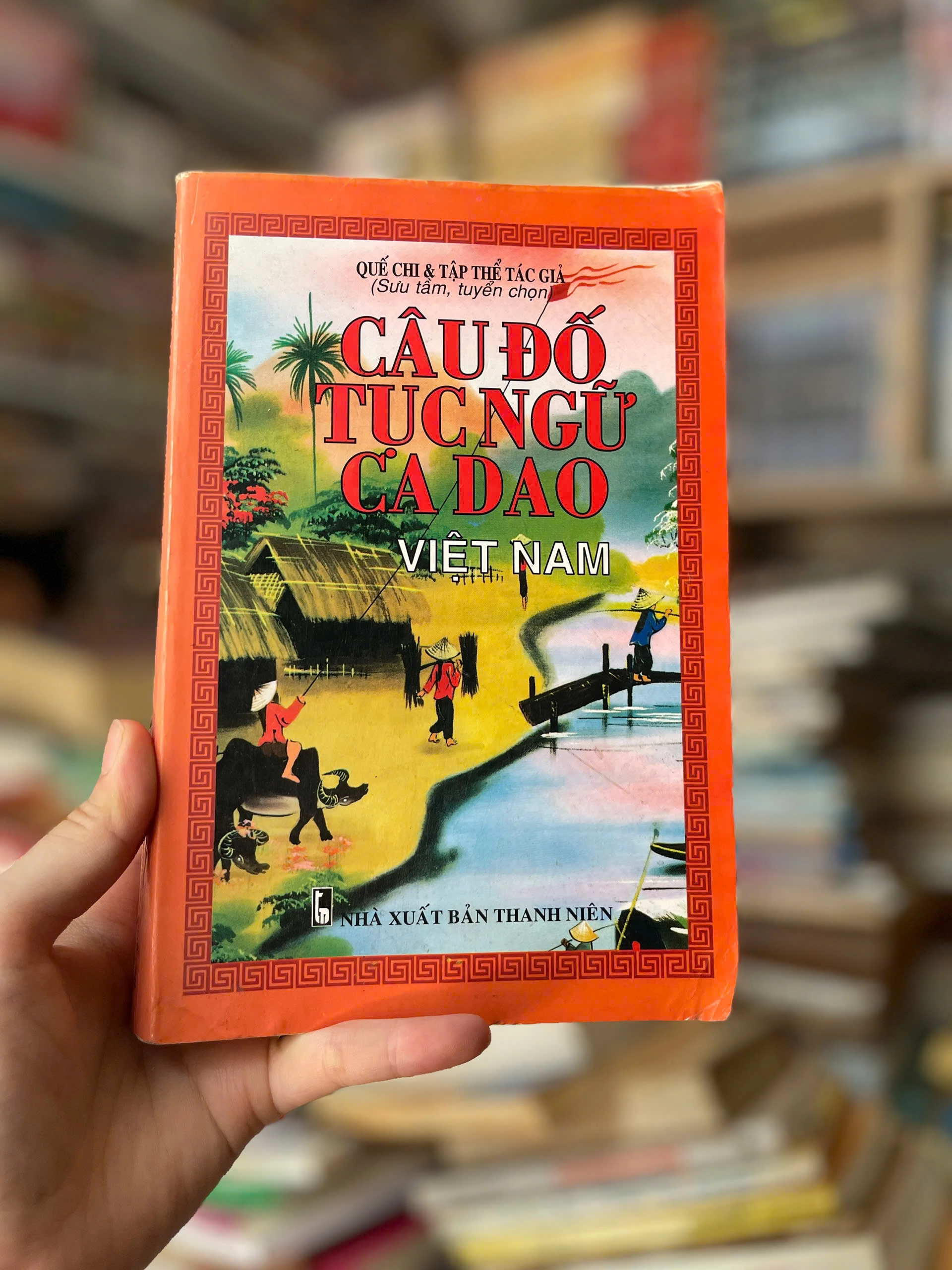 Câu đố tục ngữ ca dao Việt Nam by  - Sách Book Cover - Ngọc Hiển Books