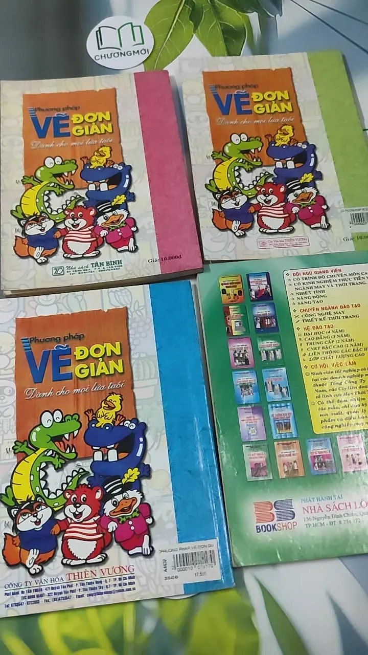 Combo Phương Pháp Vẽ Đơn Giản: Vật Dụng, Người, Chữ, Trang Phục - Thiên Thanh 780871