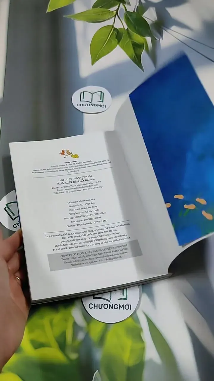 [MIỄN PHÍ BỌC SÁCH] Những Lá Thư Của Yeon - Your Letter - Cho Hyeon A 705719