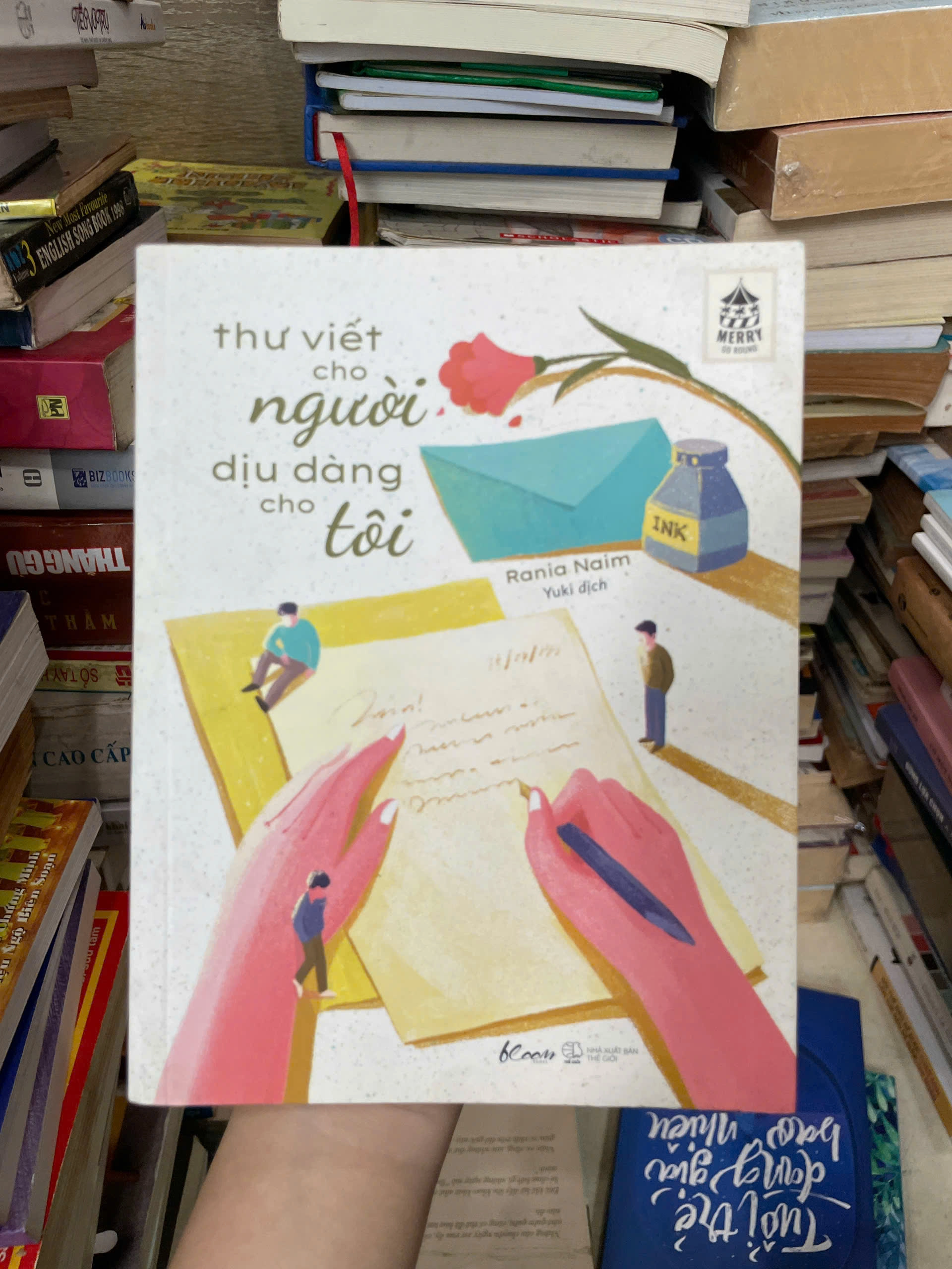 Thư Viết Cho Người, Dịu Dàng Cho Tôi by Rania Naim - Sách Book Cover - Ngọc Hiển Books