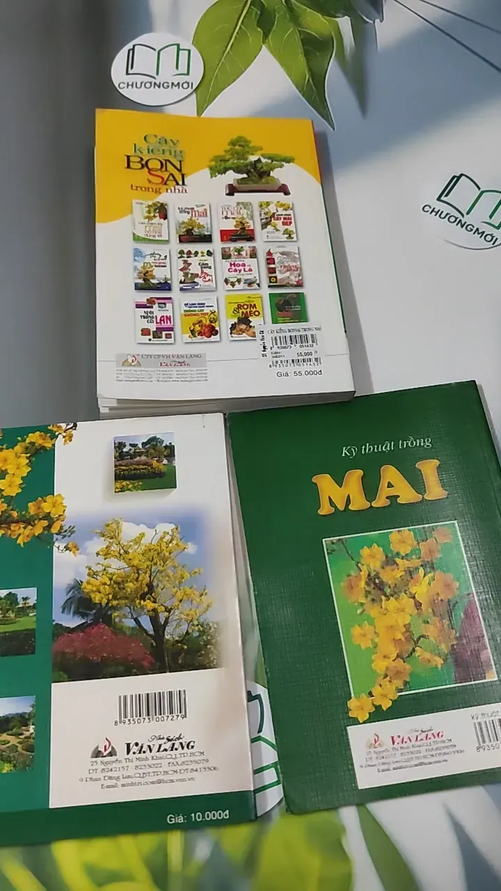 Combo Phương Pháp Trồng Hoa, Cây Kiểng Bonsai - Werner Busch & Phạm Thị Mỹ Hương 780858