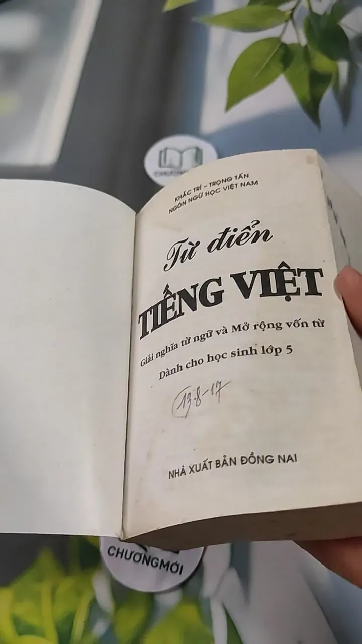 Từ Điển Tiếng Việt Dành Cho Học Sinh Lớp 727290