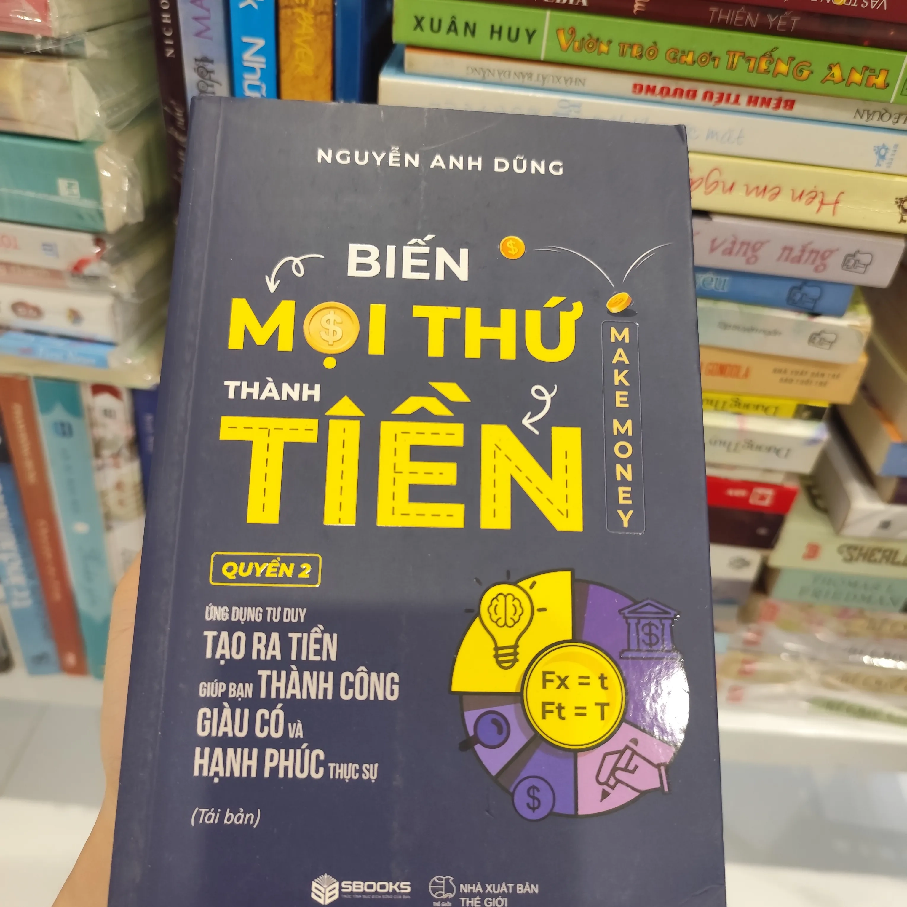 Biến mọi thứ thành tiền quyển 2 by  - Sách Book Cover - Ngọc Hiển Books